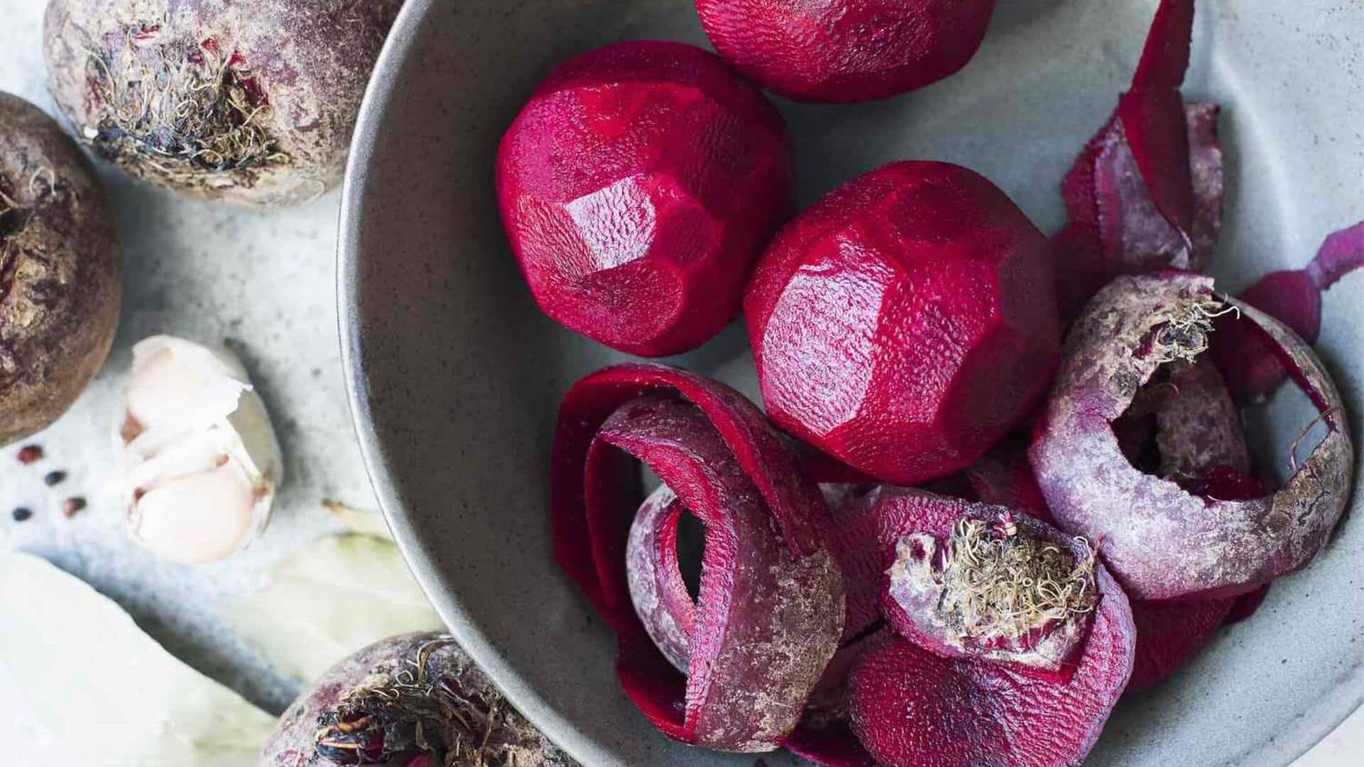 ฟื้นฟูผิวด้วยพลังจากเปลือกบีทรูท เพื่อผิวสวยเหนือกาลเวลา