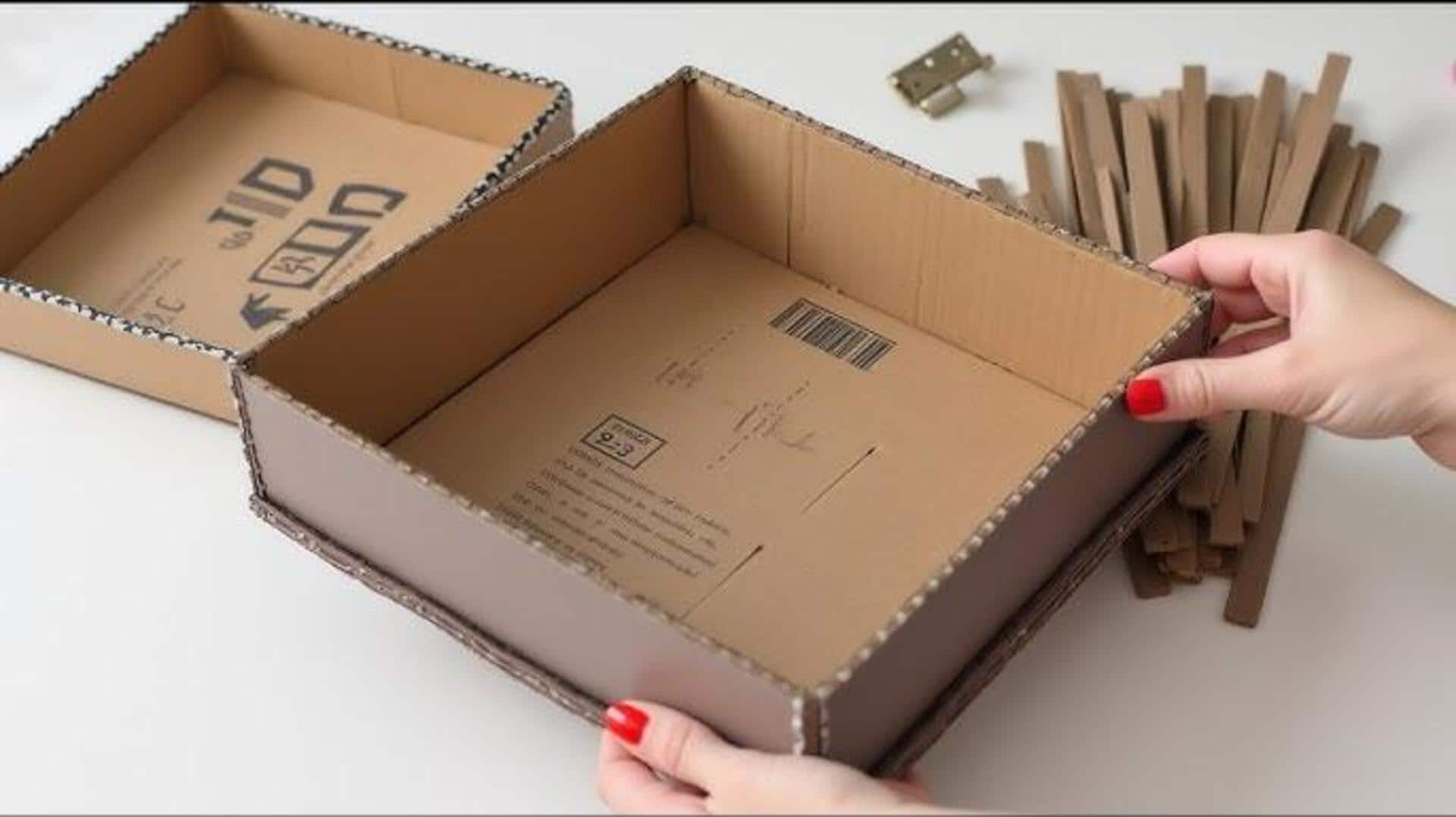 ไอเดียสร้างสรรค์สำหรับกล่องใส่สำลีที่ใช้แล้ว