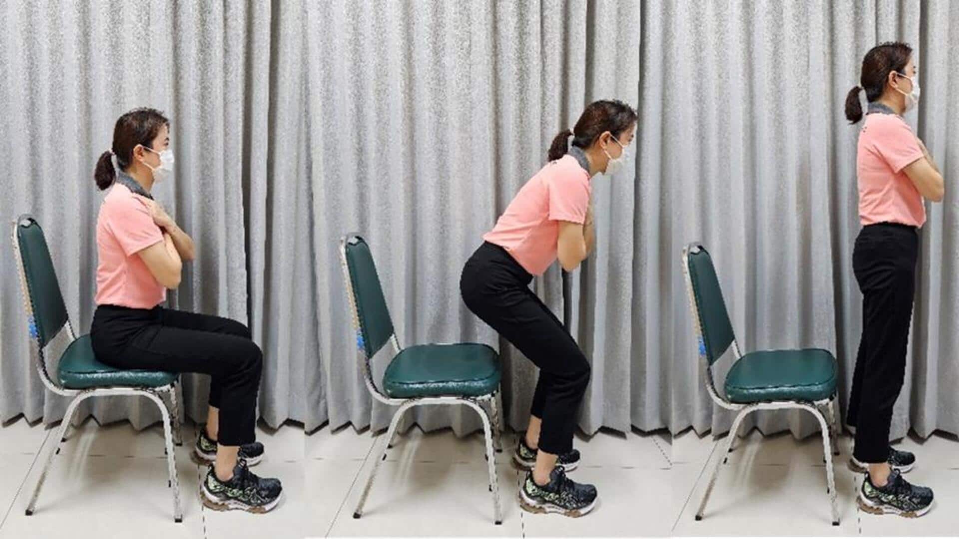 5 กิจกรรมบนเก้าอี้เพื่อสร้างนิสัยดีในชีวิตประจำวัน