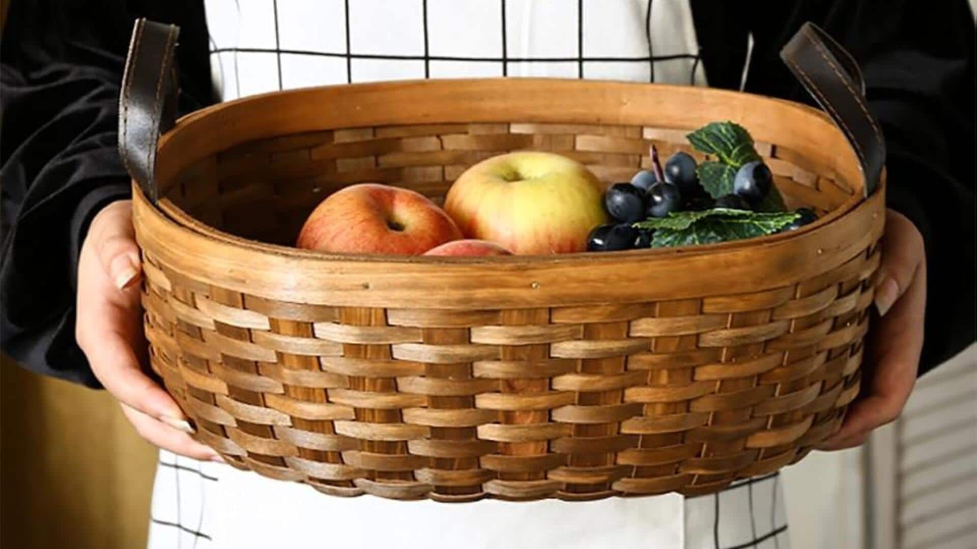 ตะกร้าสาน: เติมเสน่ห์ให้บ้านของคุณ