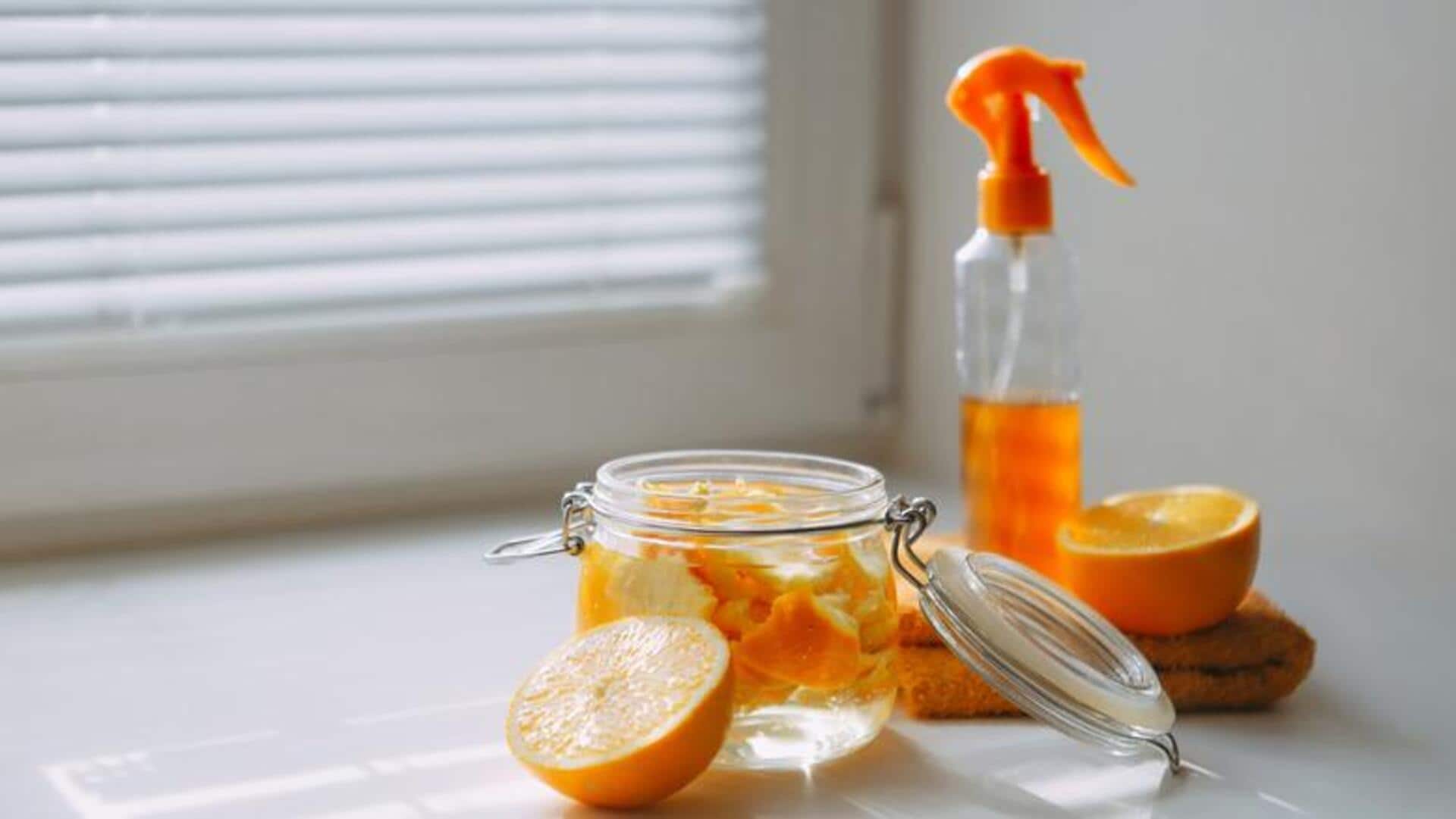 วิธีทำความสะอาดพื้นให้หอมสดชื่นด้วยเปลือกมะนาว
