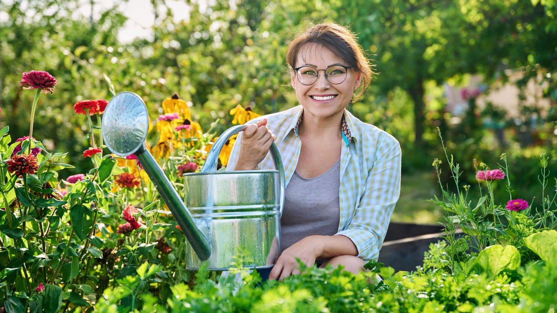 การทำสวนเพื่อสร้างความชัดเจนในชีวิต
