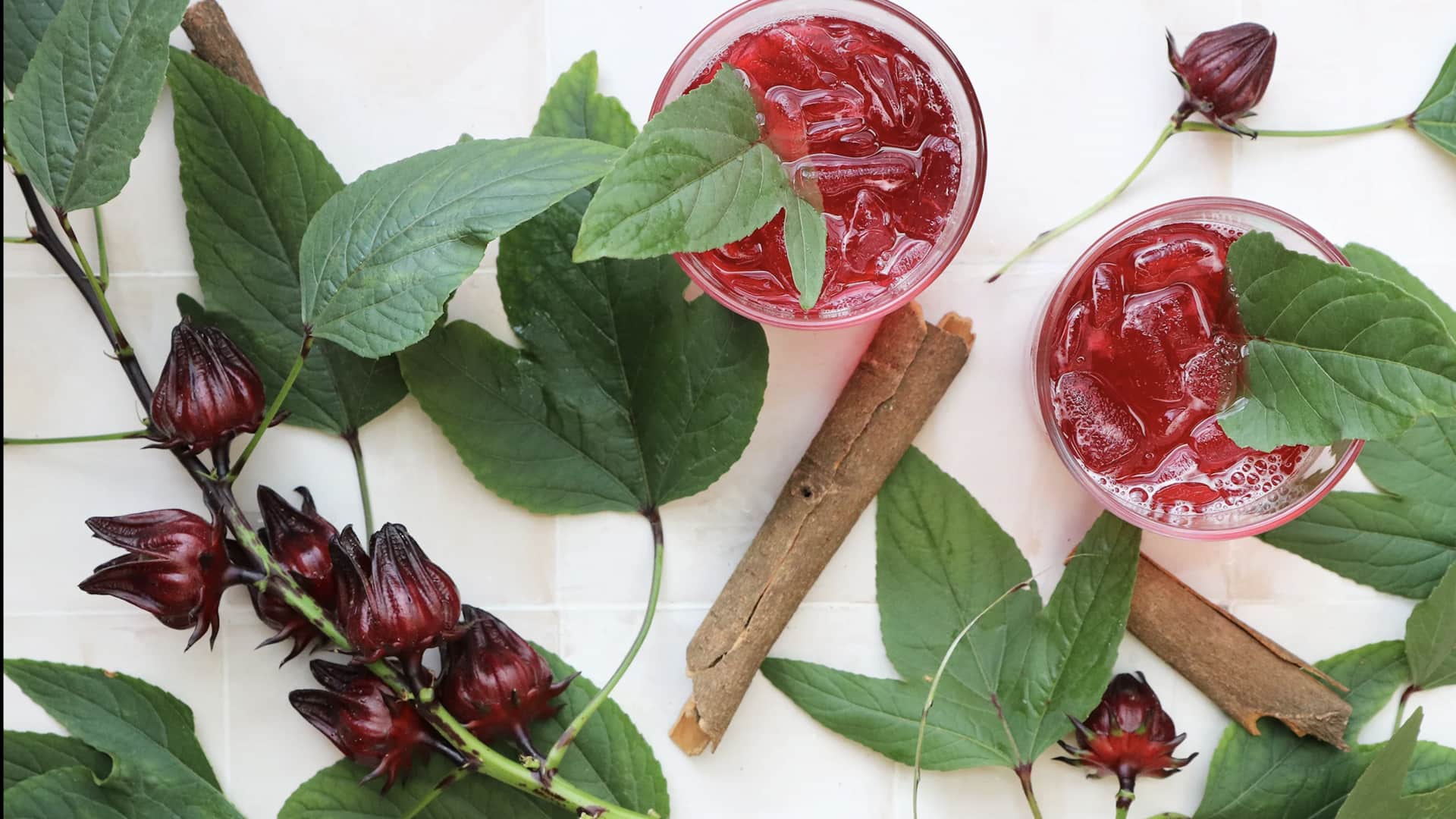 ดอกกระเจี๊ยบดอง สูตรมังสวิรัติรสเปรี้ยวสดชื่น