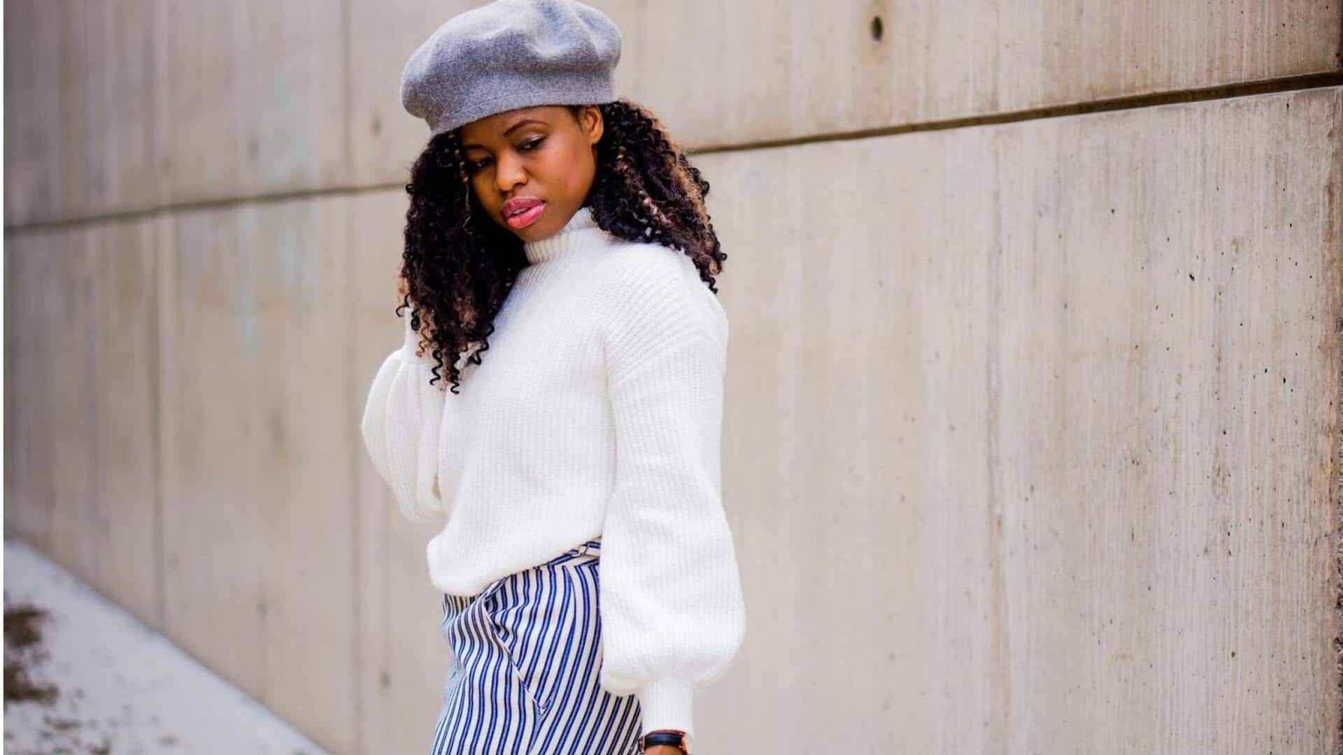 5 สไตล์แฟชั่นที่แมตช์กับเสื้อสเวตเตอร์แขนบิชอป