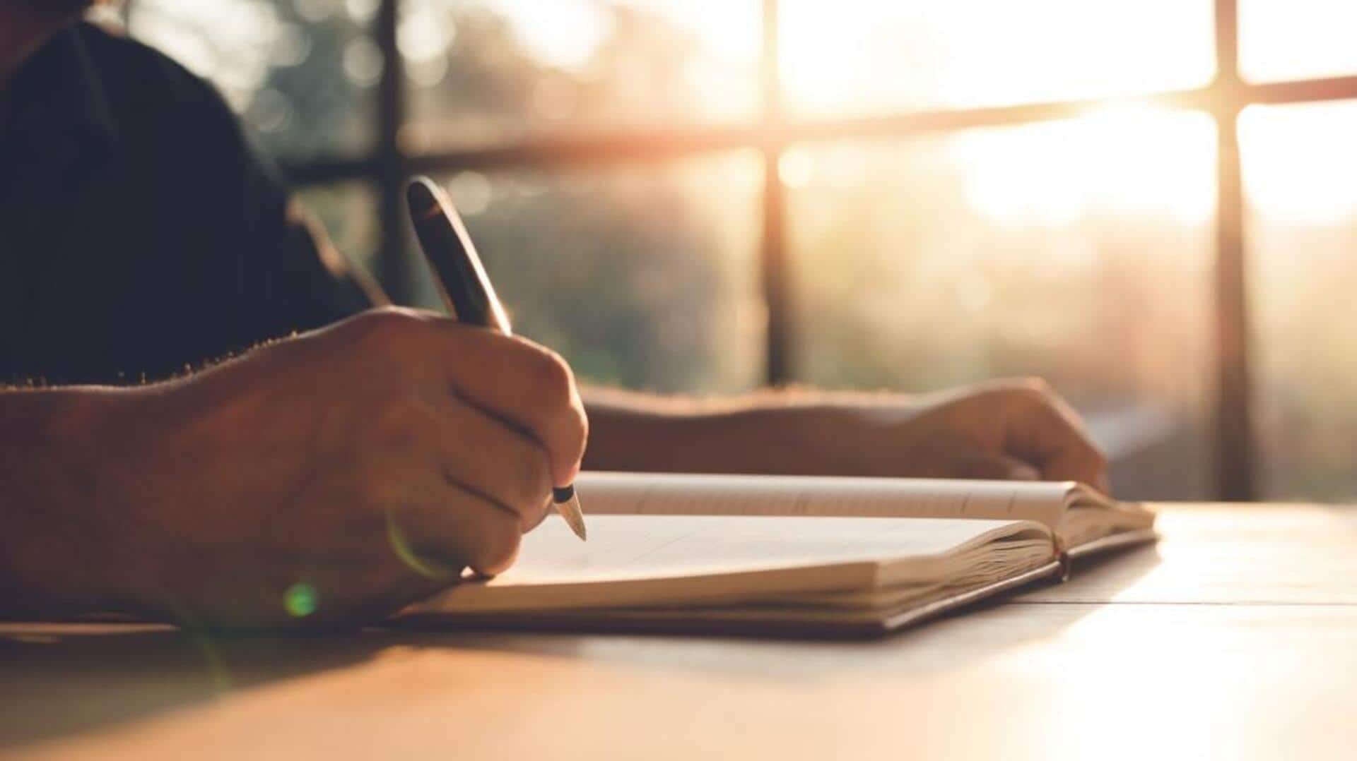 5 นิสัยการเขียนจดหมาย 5 ตัวอักษรเพื่อการสะท้อนตนเอง