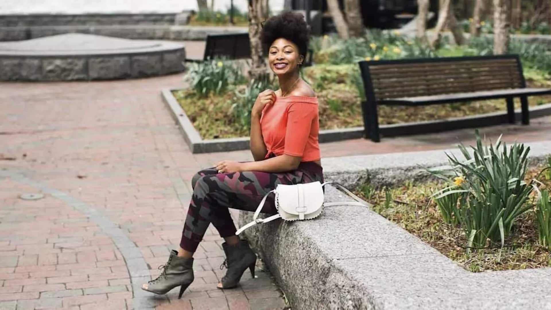 สไตล์แฟชั่นแมตช์ลงตัวกับกางเกงลายพราง