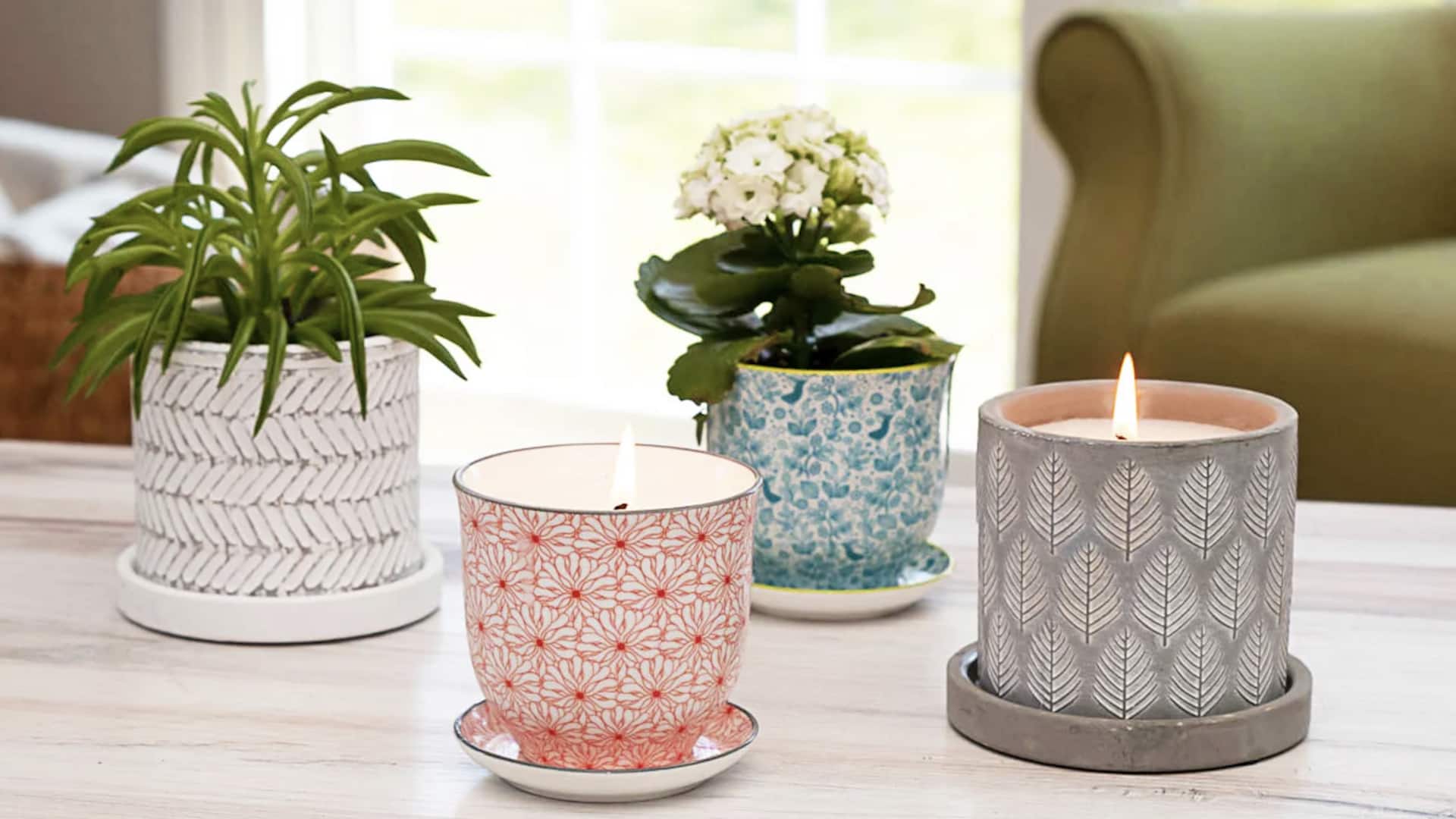 ไอเดียรีไซเคิลโหลเทียนเก่าในบ้าน