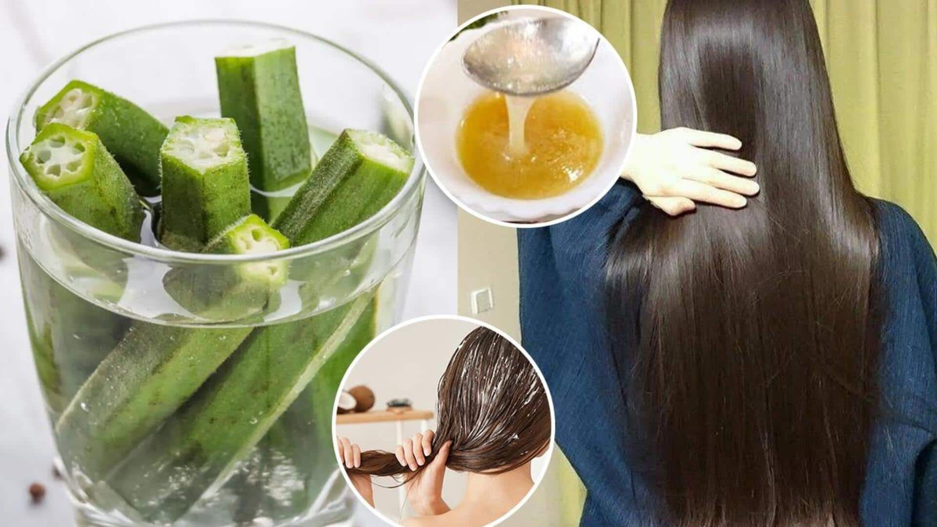 เผยเคล็ดลับผมสวยเรียบลื่นด้วยเมือกกระเจี๊ยบเขียว