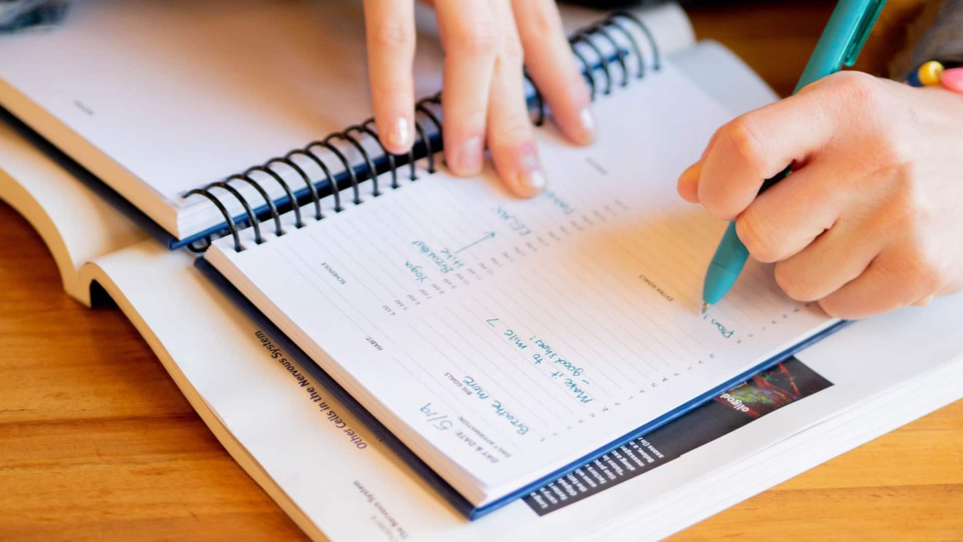 เพิ่มประสิทธิภาพด้วยการวางแผน 5 นาทีต่อวัน