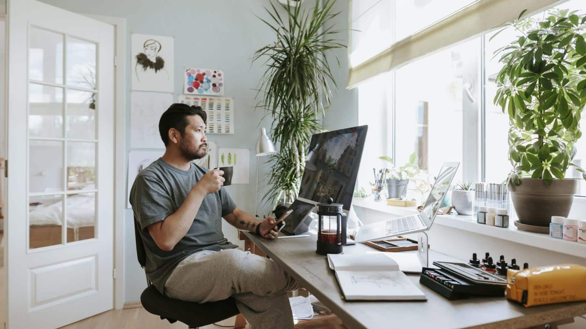 ปรับพื้นที่ทำงานให้เหมาะกับตัวเองเพื่อเพิ่มประสิทธิภาพ