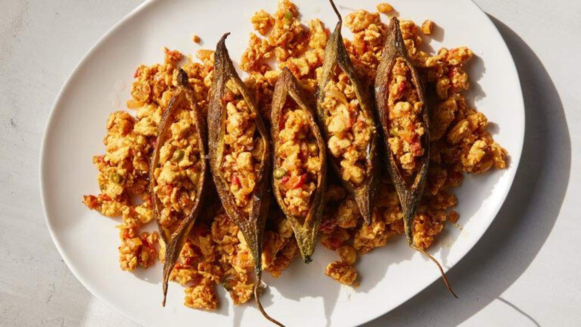 มะระกรอบพริกไทยคู่กับน้ำผึ้งมะนาว