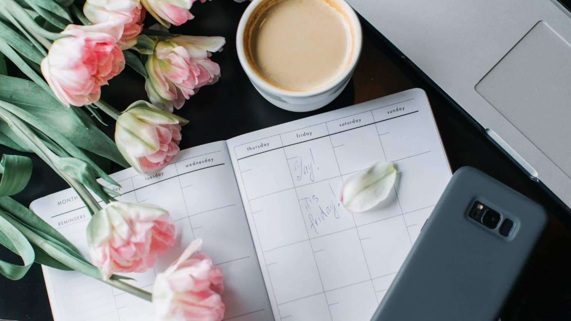 5 นิสัยที่ควรทำทุกวันเพื่อชีวิตที่เป็นระเบียบ