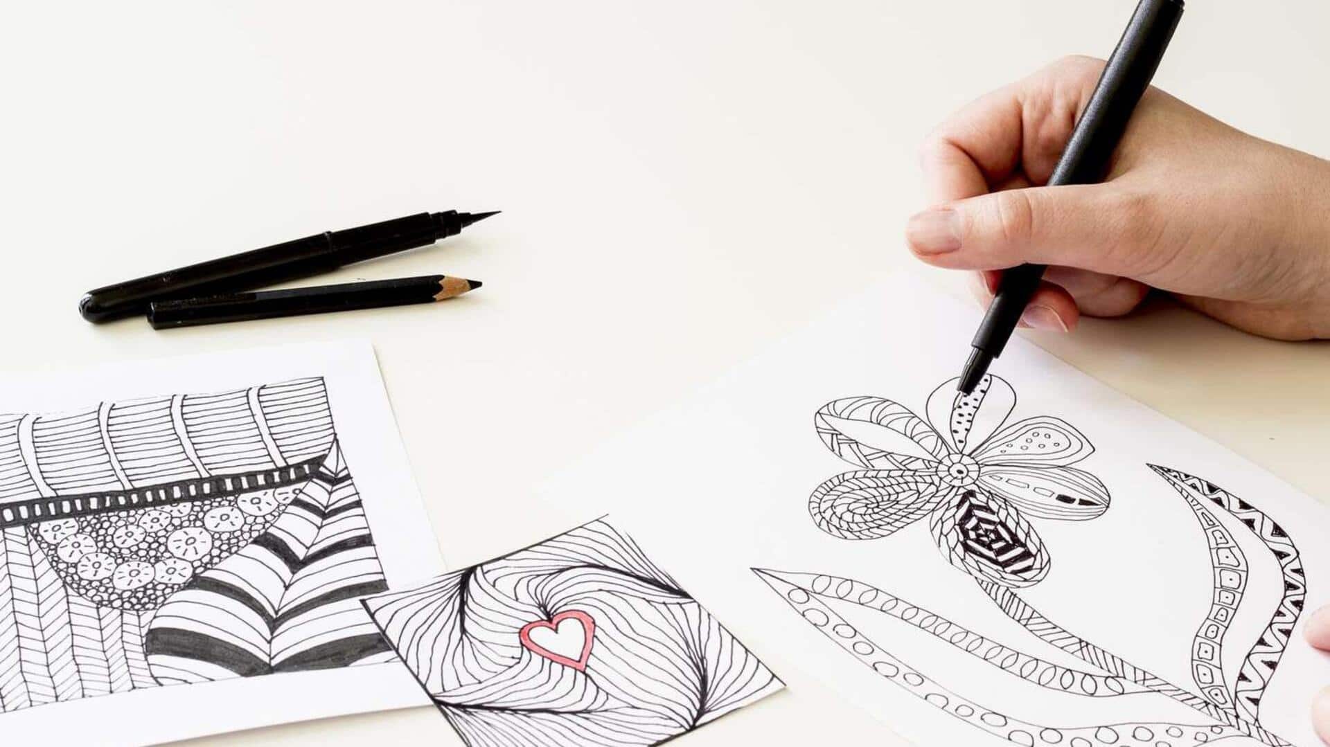 การลดความเครียดด้วยการวาดภาพอย่างมีสติ การลดความเครียดด้วยการวาดภาพอย่างมีสติ