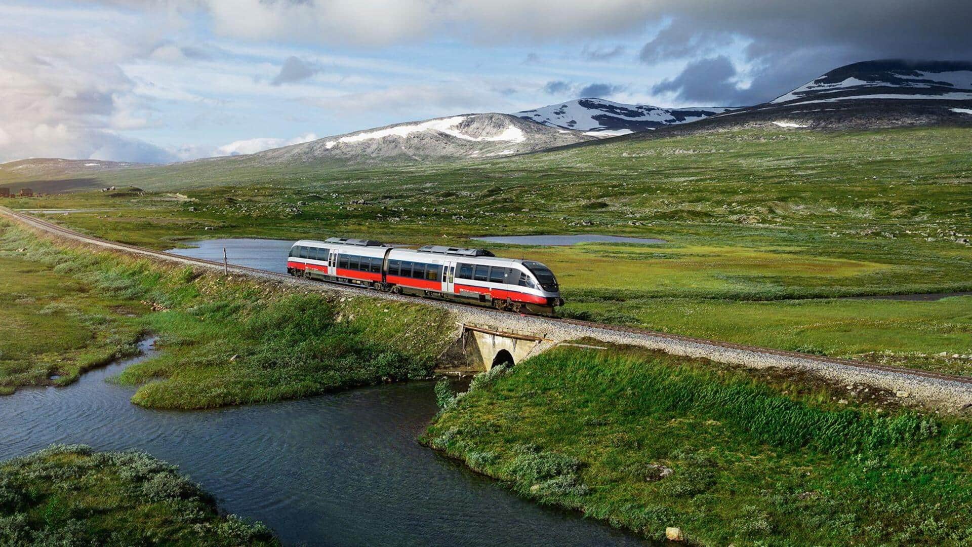 สำรวจเส้นทางรถไฟที่สวยงามของนอร์เวย์