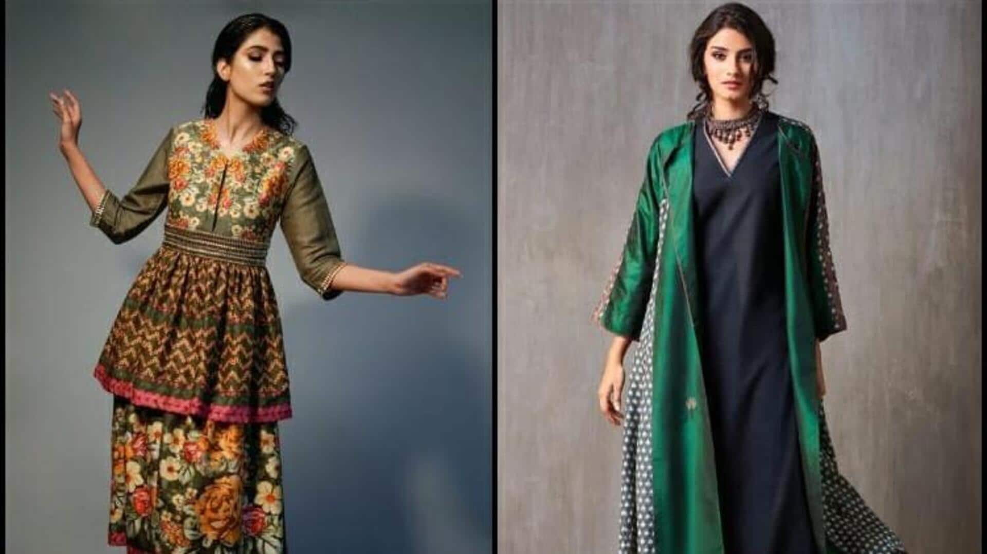 5 แบบผ้าพันคอปักที่แมตช์กับเสื้อคุร์ติเรียบง่ายอย่างลงตัว