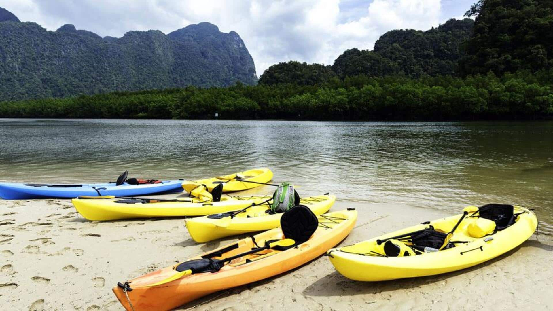 สิ่งที่ต้องเตรียมก่อนพายเรือคายัคในอ่าวนาง