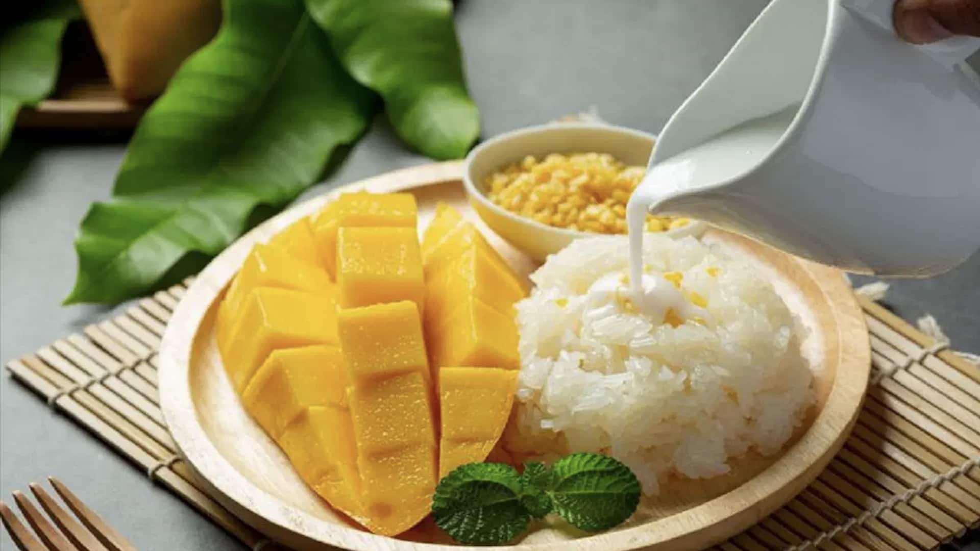 ข้าวเหนียวมะม่วงทำง่ายๆ ที่บ้าน ข้าวเหนียวมะม่วงทำง่ายๆ ที่บ้าน