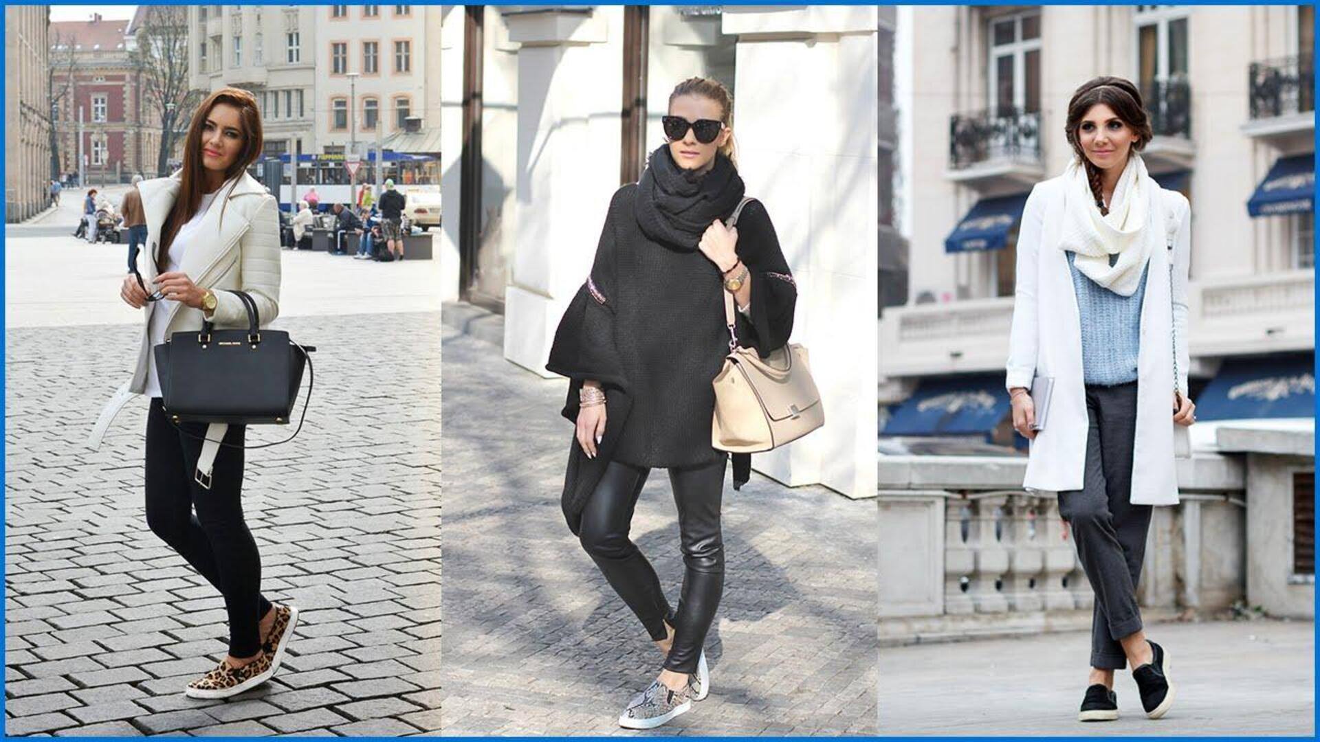 สไตล์แฟชั่นที่เข้ากับรองเท้าผ้าใบแบบสวมได้อย่างลงตัว