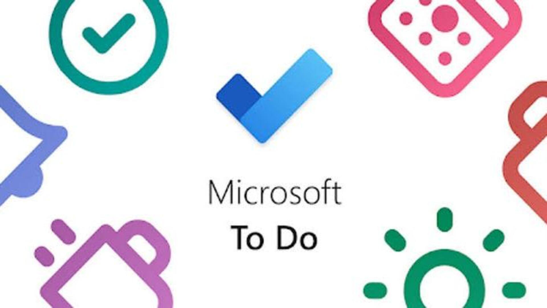 การจัดตารางงานอย่างมีประสิทธิภาพด้วย Microsoft To Do