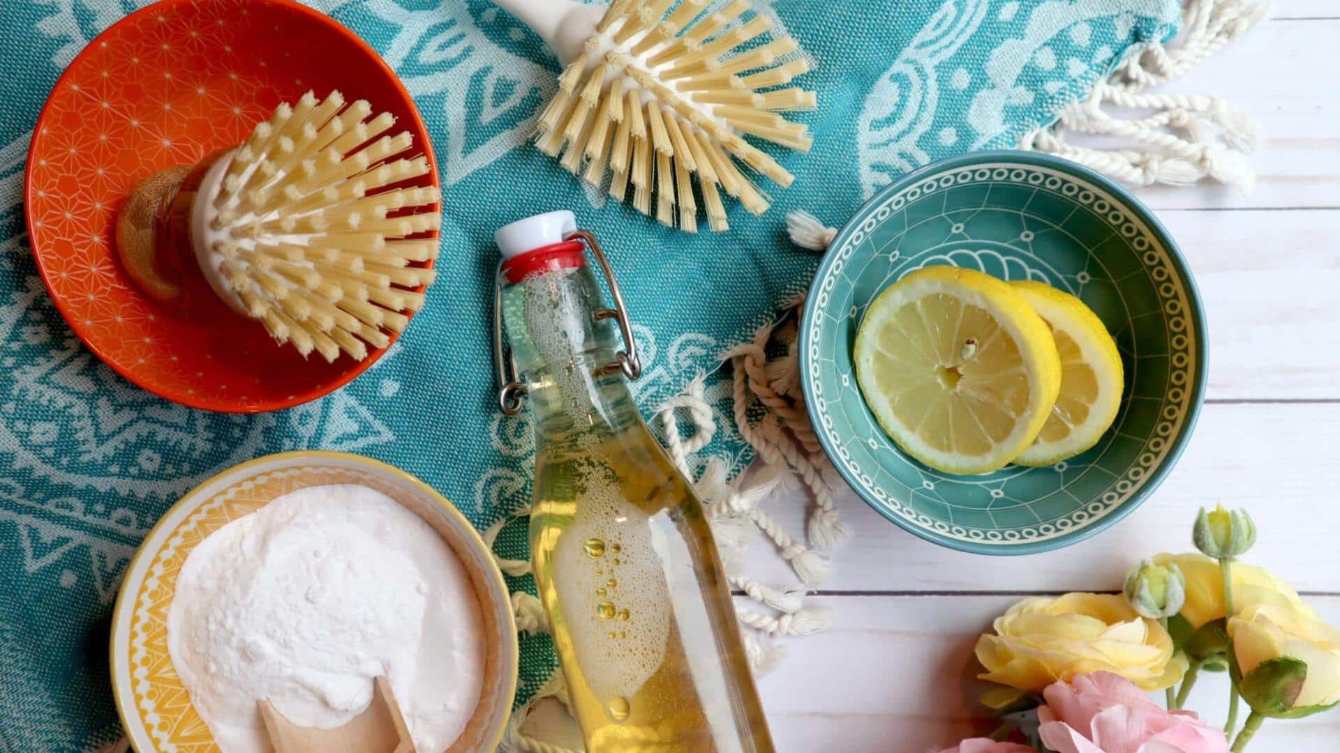 เคล็ดลับทำความสะอาดบ้านด้วยวัตถุดิบธรรมชาติ