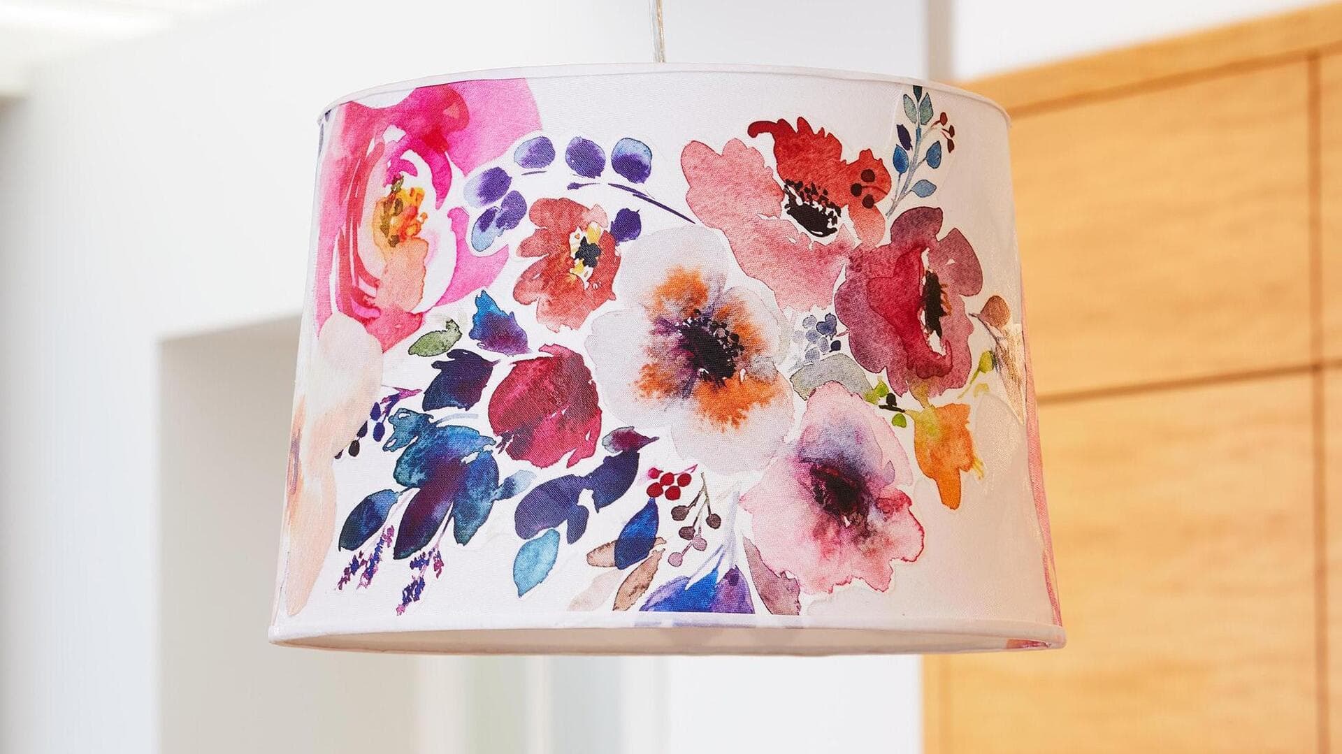 รีไซเคิลเศษผ้าเป็นโคมไฟดีไซน์เก๋ไก๋ 