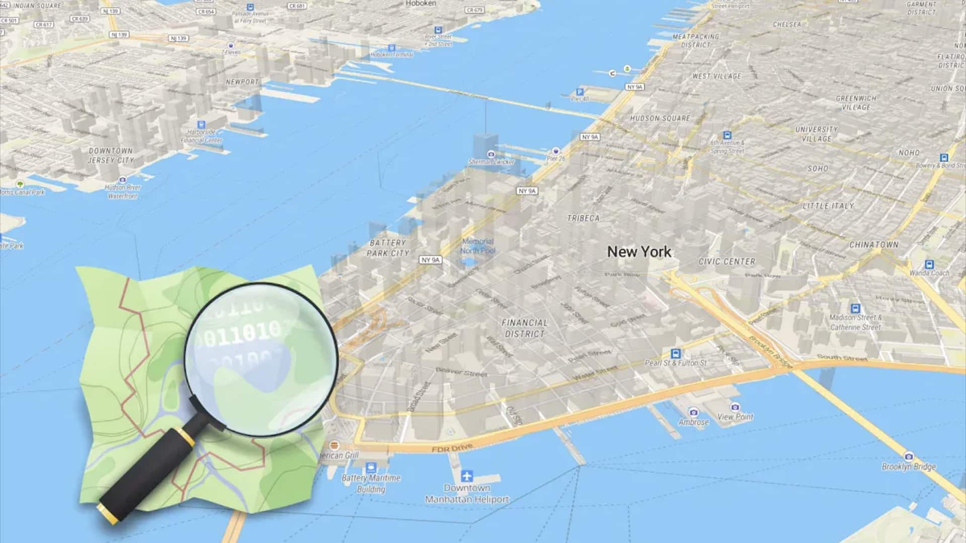 ไอเดียศิลปะติดผนังจากแผนที่ถนนสุดเก๋