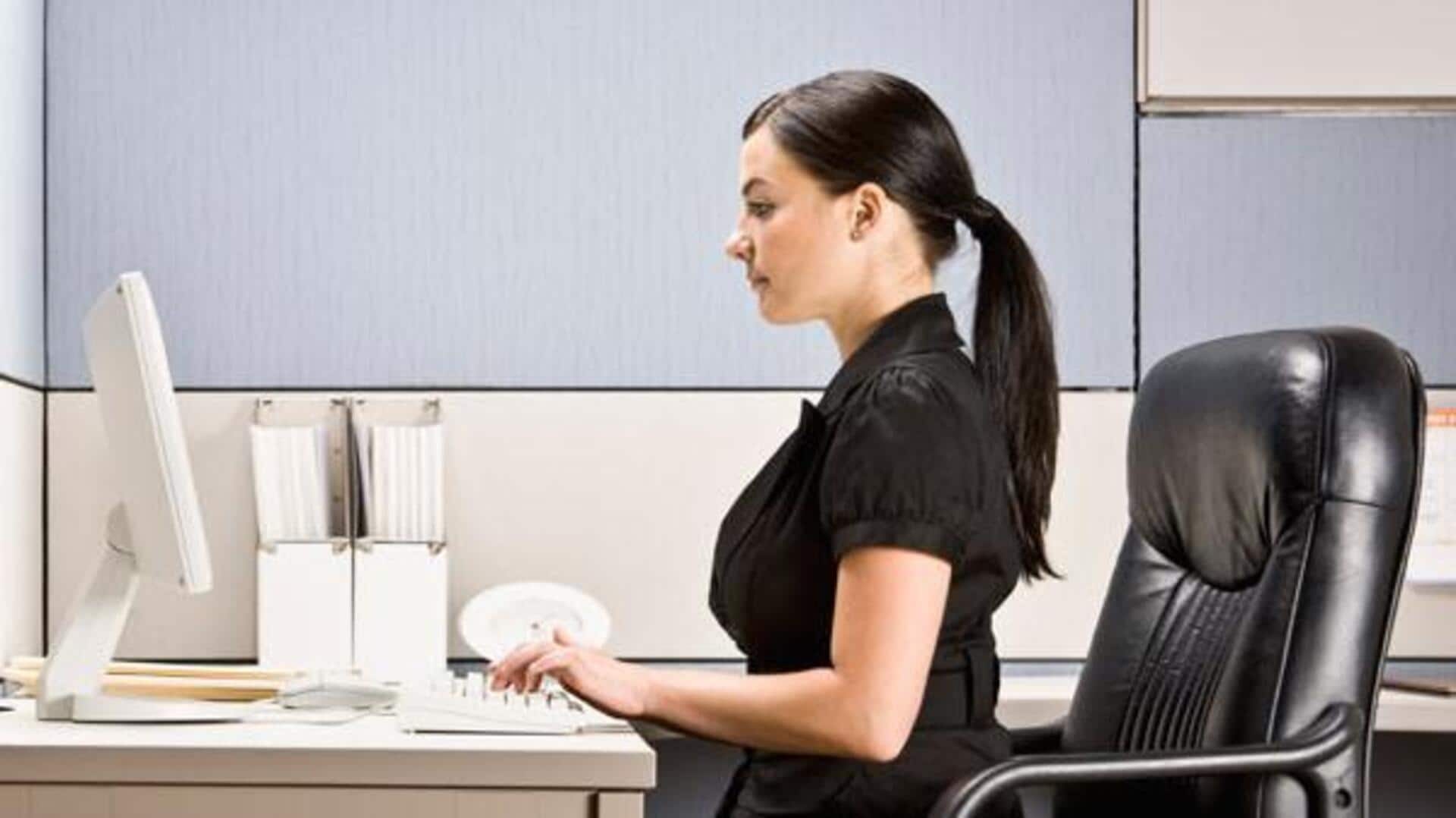 5 พฤติกรรมเพื่อท่าทางที่ดีตลอดวัน