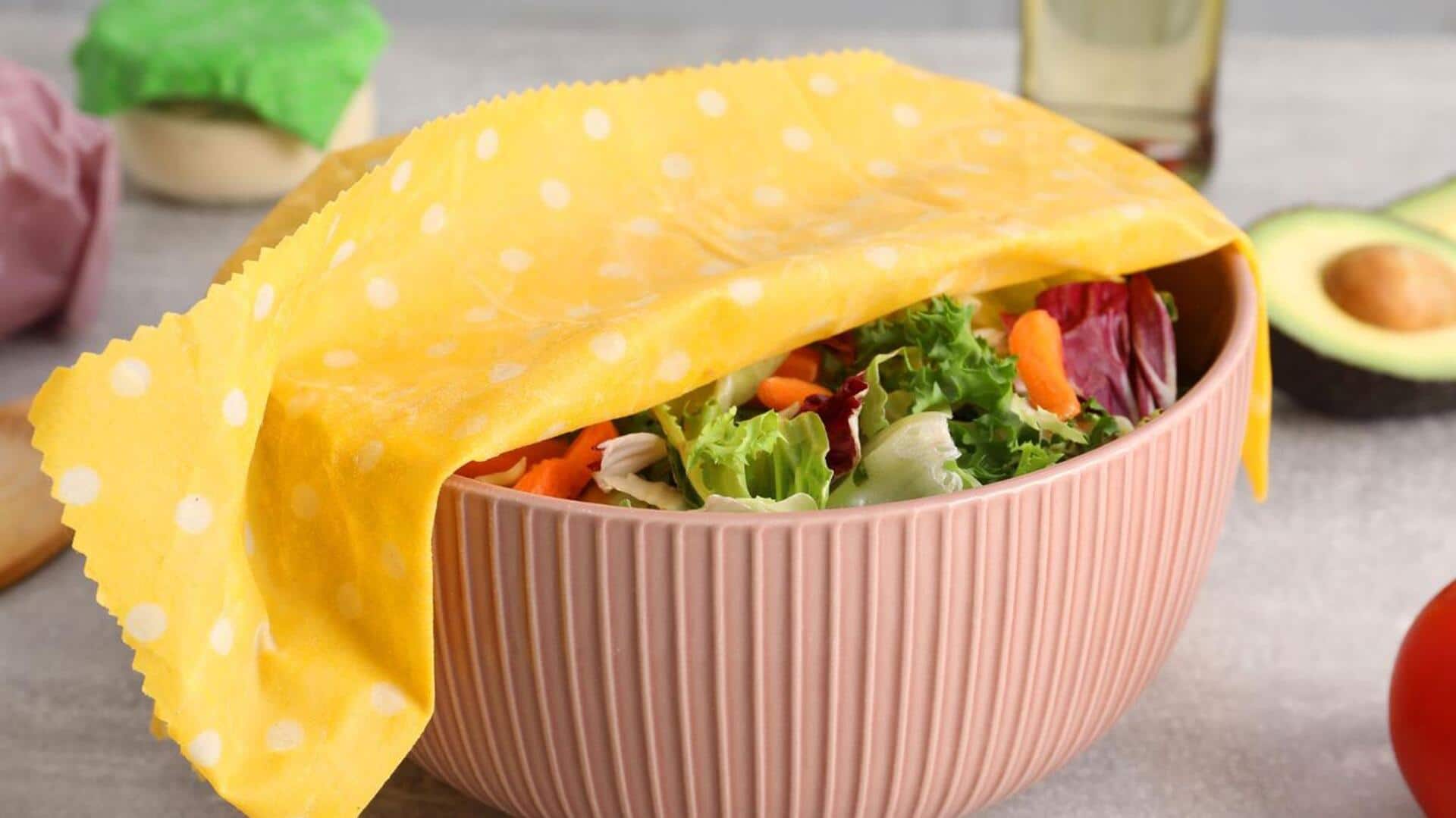 เพิ่มสีสันยามบ่ายด้วยผ้าห่ออาหารแบบใช้ซ้ำได้