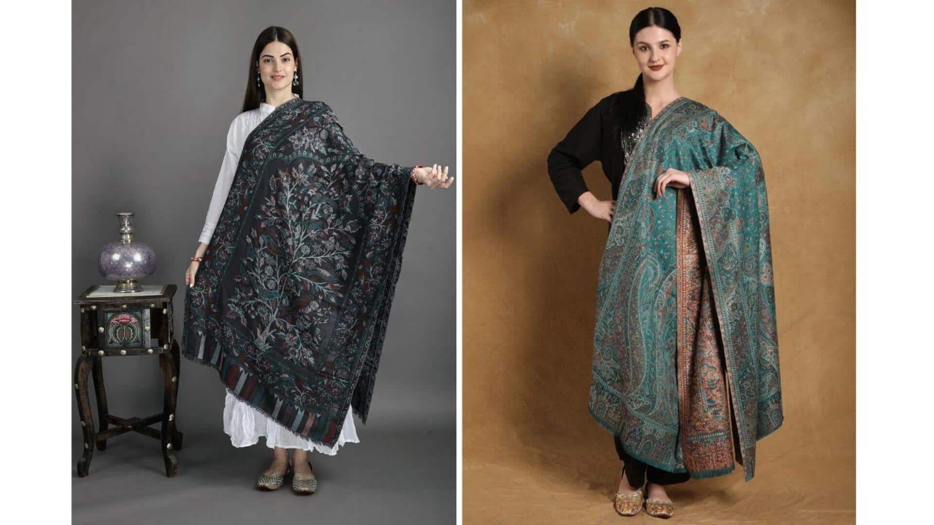 5 สไตล์แฟชั่นผ้าคลุมที่แมตช์กับชุดอินเดียได้ลงตัว