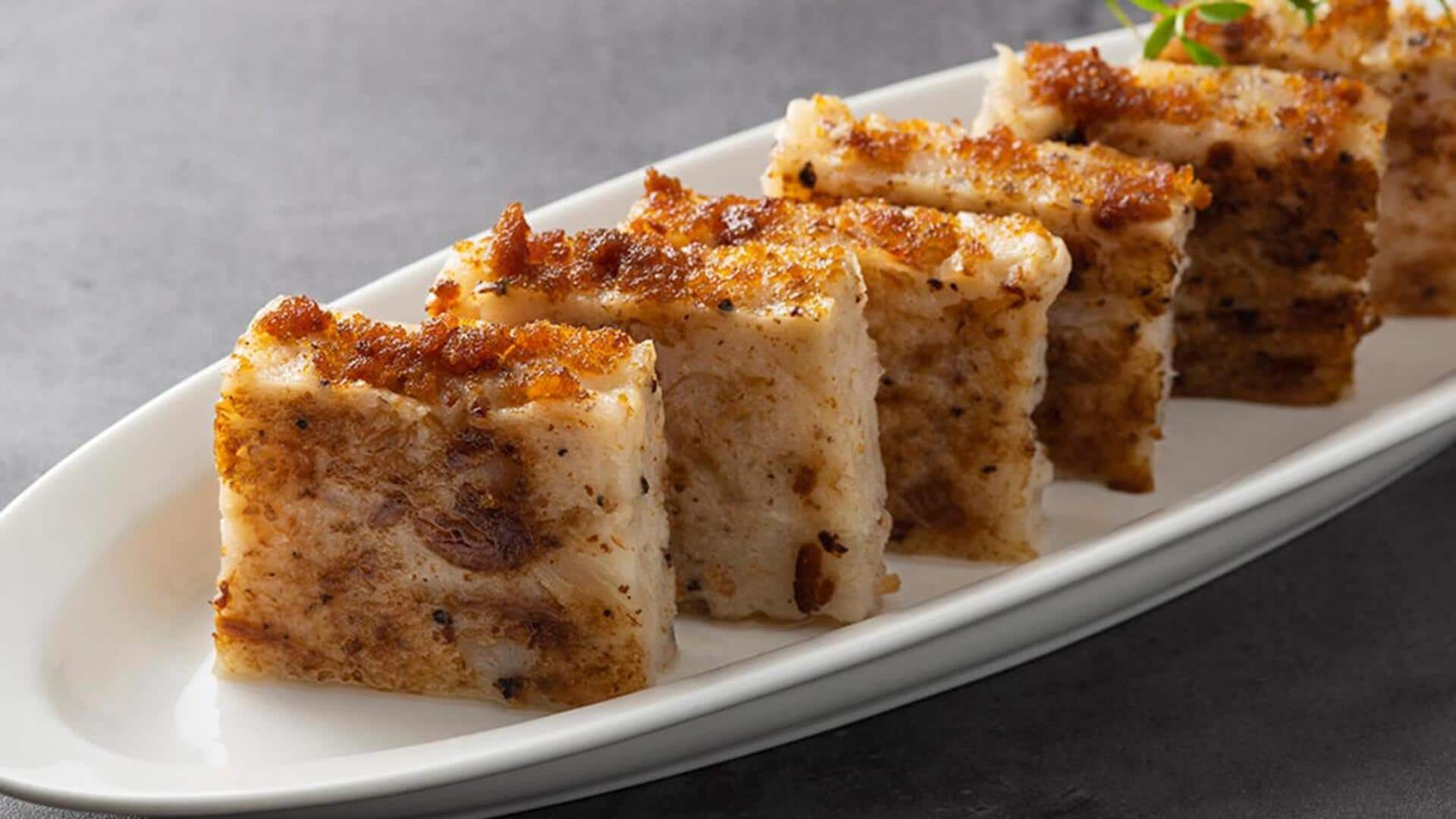 หวานกรุบละมุนกับขนมหวานหัวไชเท้า