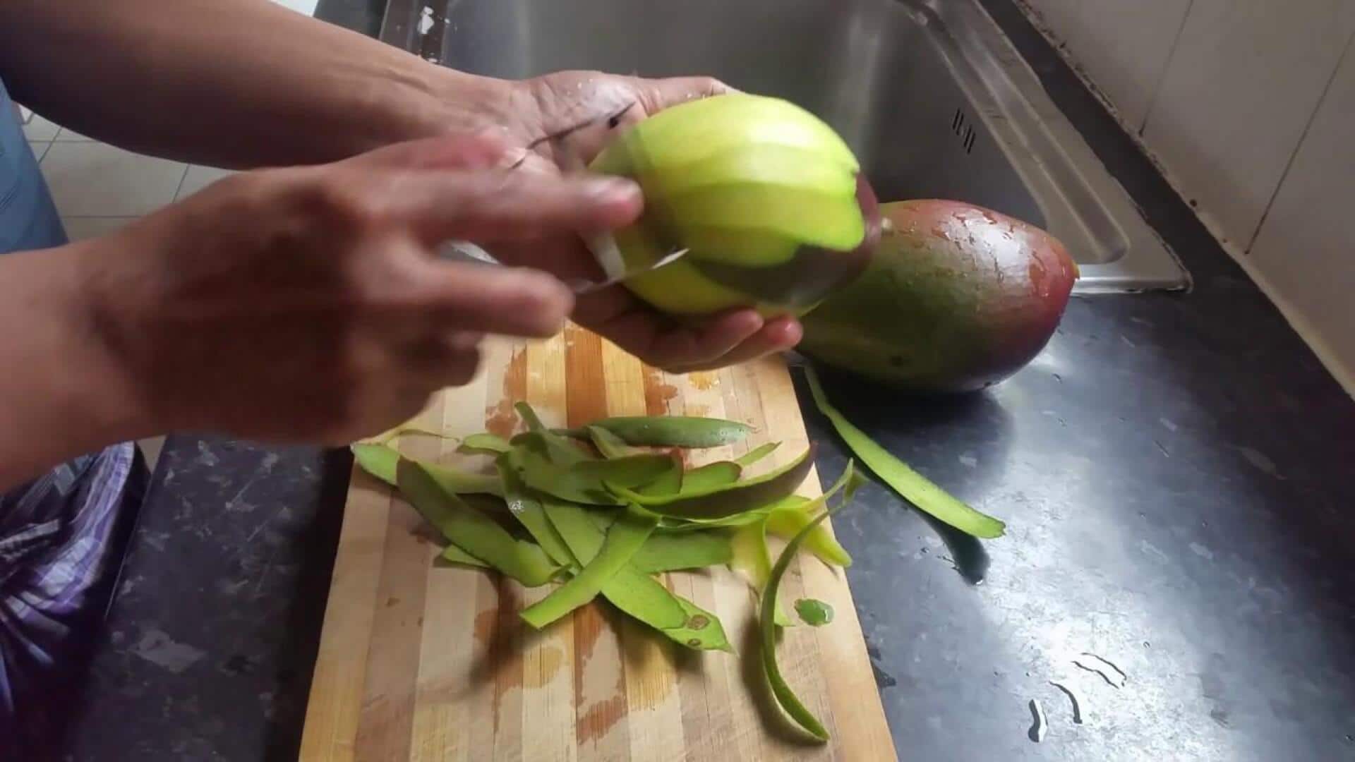 สูตรซุปพูนีสจากเปลือกมะม่วงดิบ