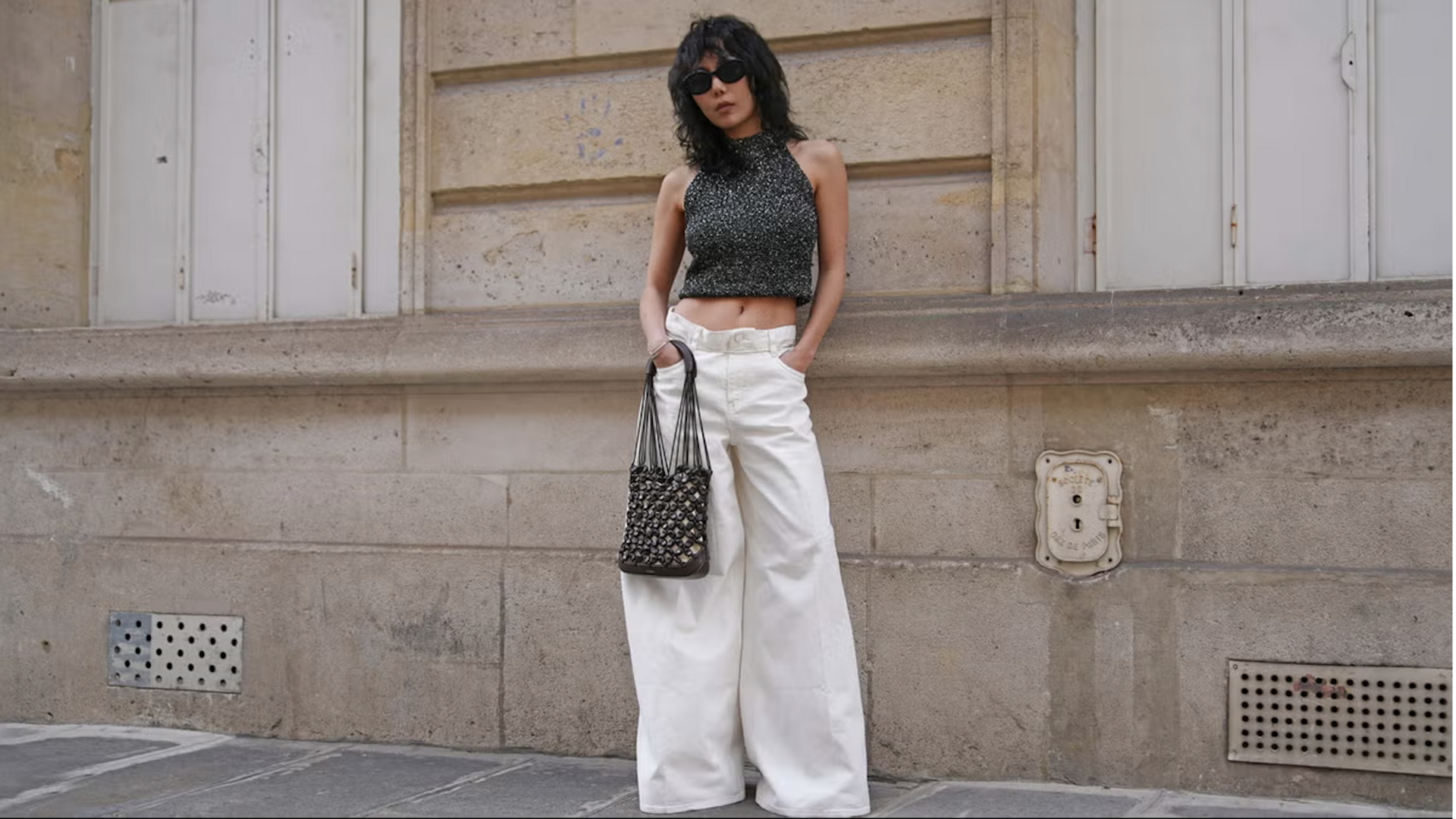 สไตล์คาร์ดิแกนที่แมตช์กับกางเกงพาลาซโซ่