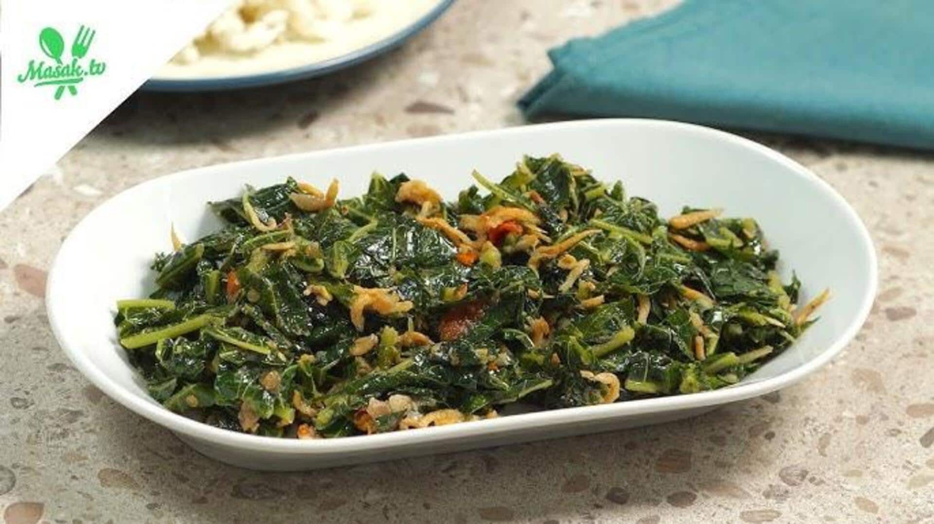 สูตรมังสวิรัติหาทานยาก ผัดก้านมะละกอ