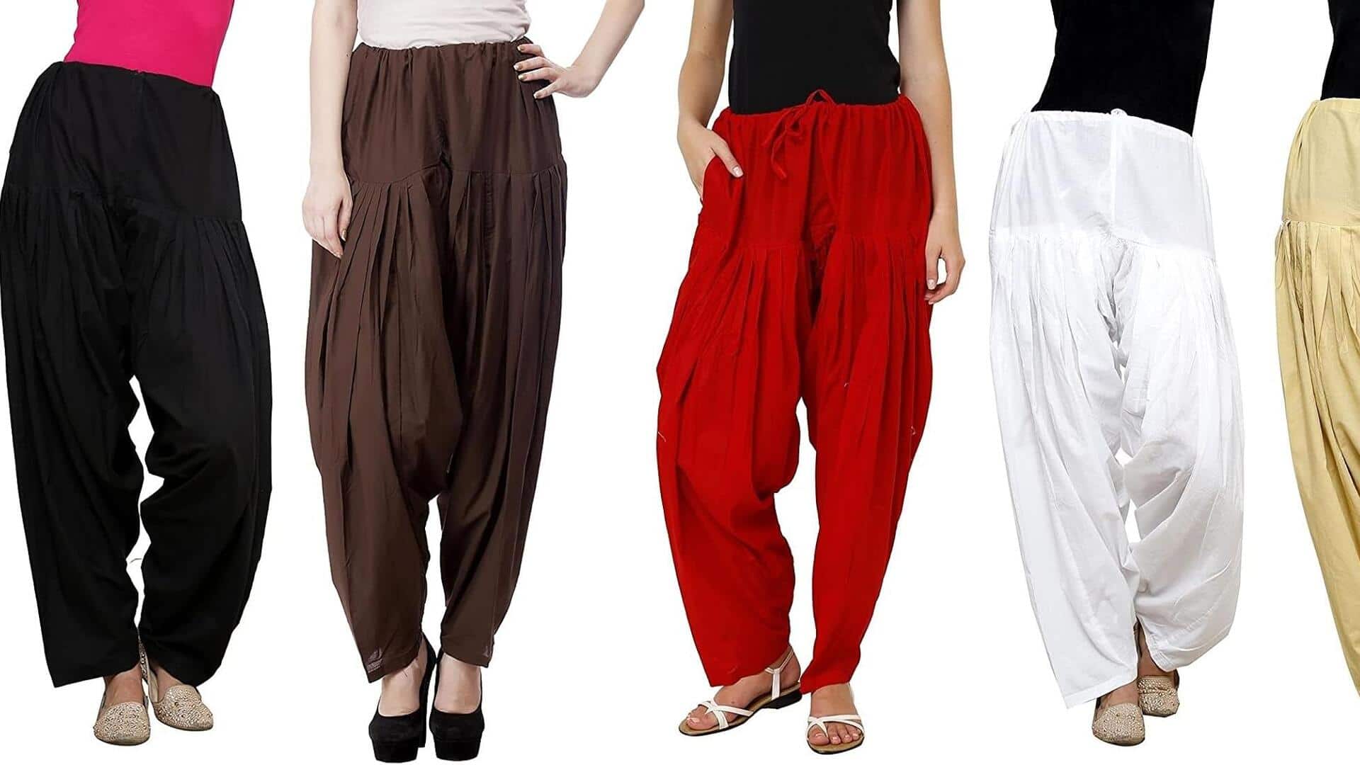 5 สไตล์แฟชั่นที่แมตช์ลงตัวกับกางเกงปาติยาลา