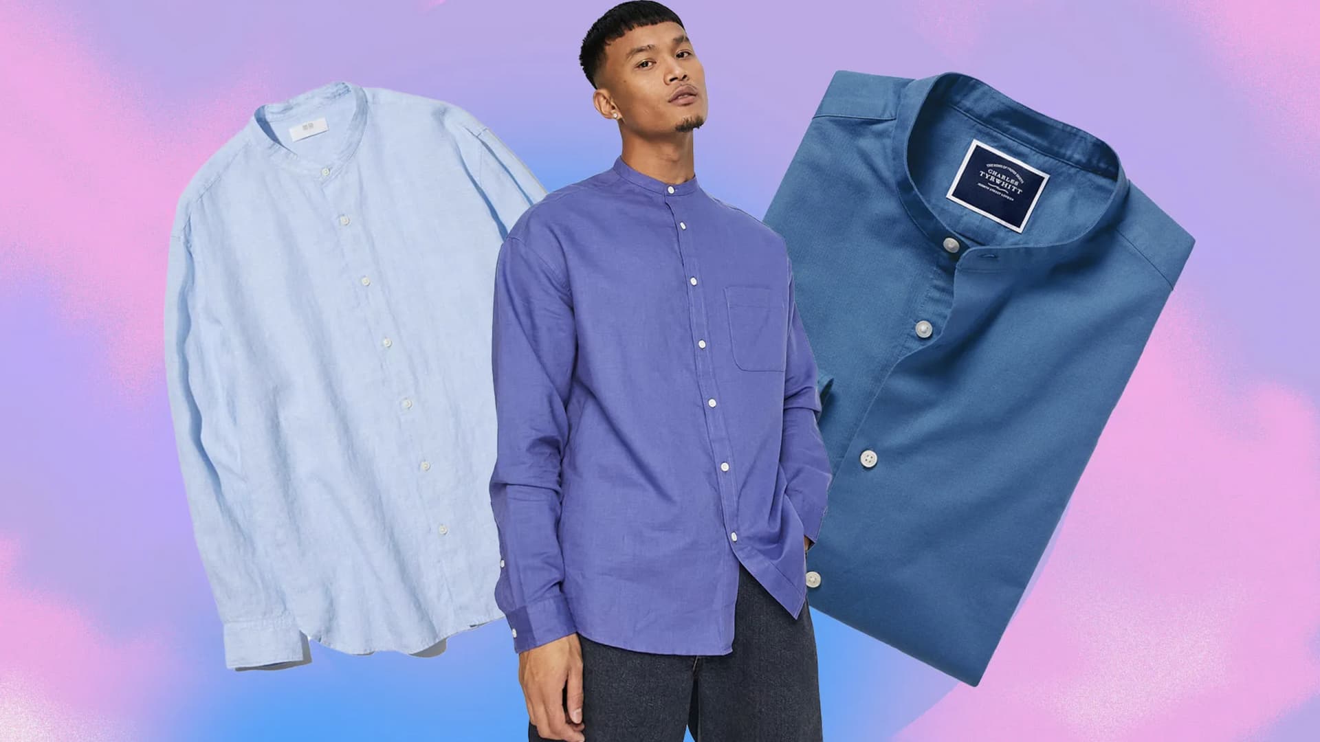 5 สไตล์แฟชั่นที่แมตช์กับเสื้อเชิ้ตแขนยาวไม่มีปกได้อย่างลงตัว