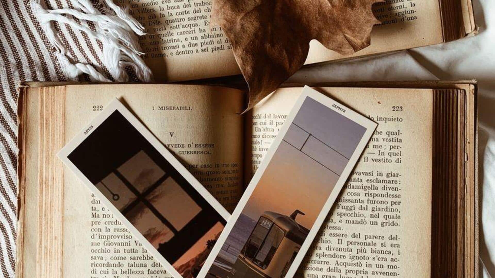 รีไซเคิลแม็กกาซีนเก่าเป็นที่คั่นหนังสือทำเองง่าย ๆ
