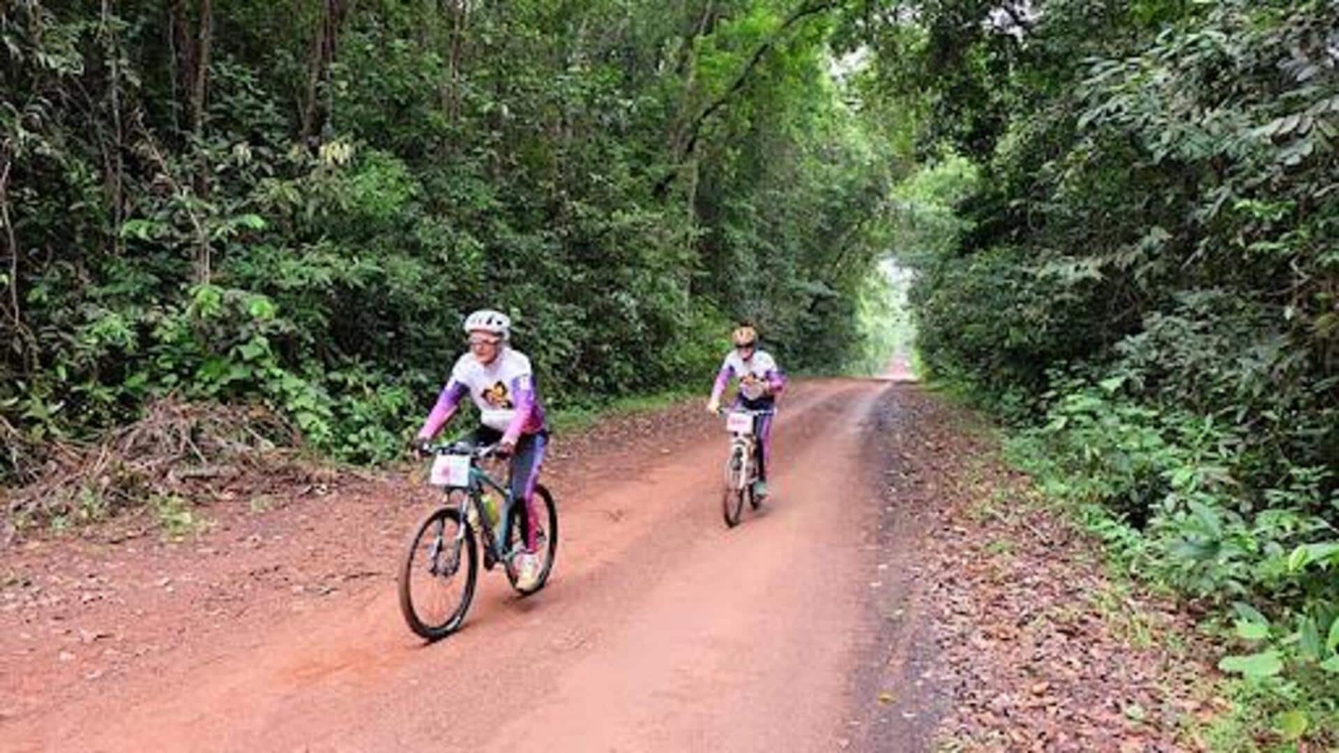 ปั่นจักรยานผ่านอุทยานแห่งชาติที่งดงามเพื่อความสงบ ปั่นจักรยานผ่านอุทยานแห่งชาติที่งดงามเพื่อความสงบ