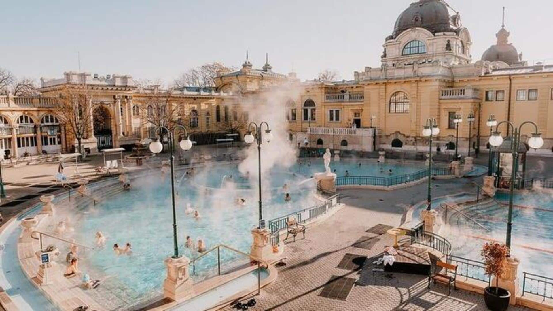 อ่างอาบน้ำบำบัดความร้อนยอดนิยมในบูดาเปสต์
