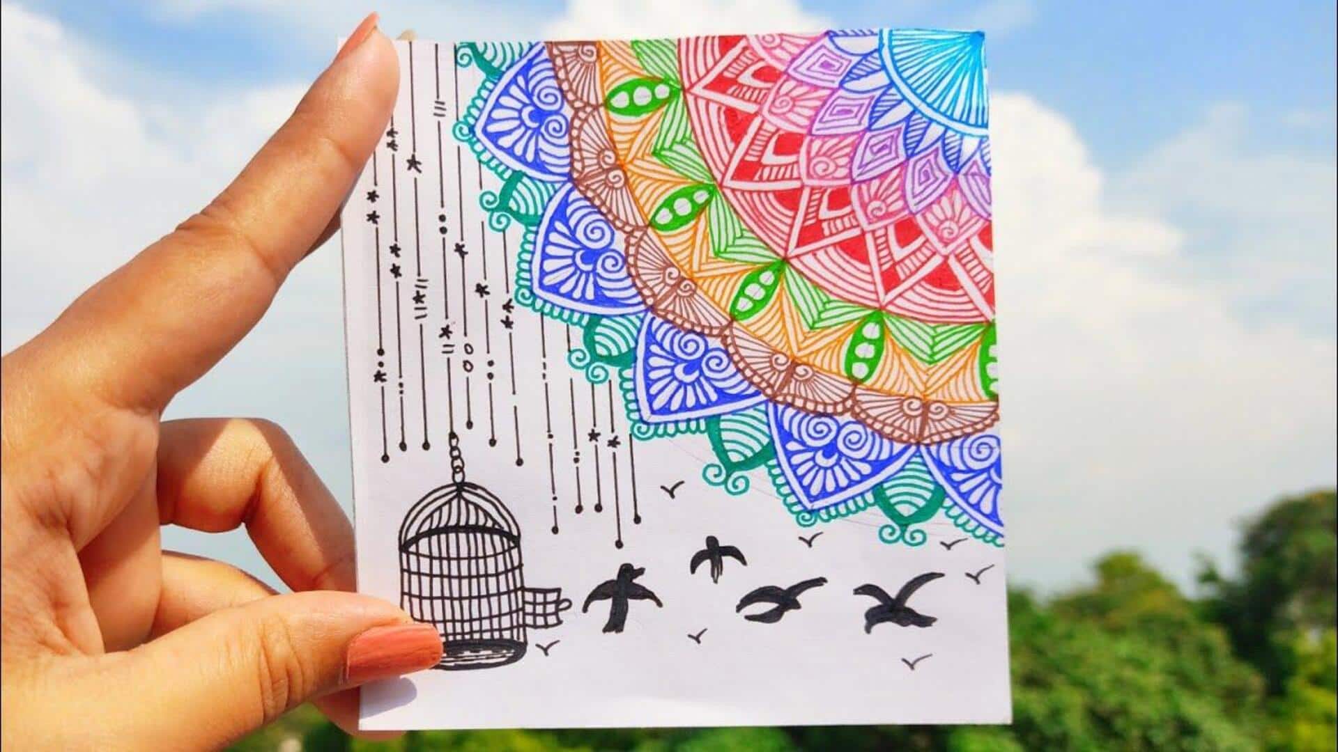 5 วิธีเพิ่มความคิดสร้างสรรค์ด้วยการวาดมันดาลา