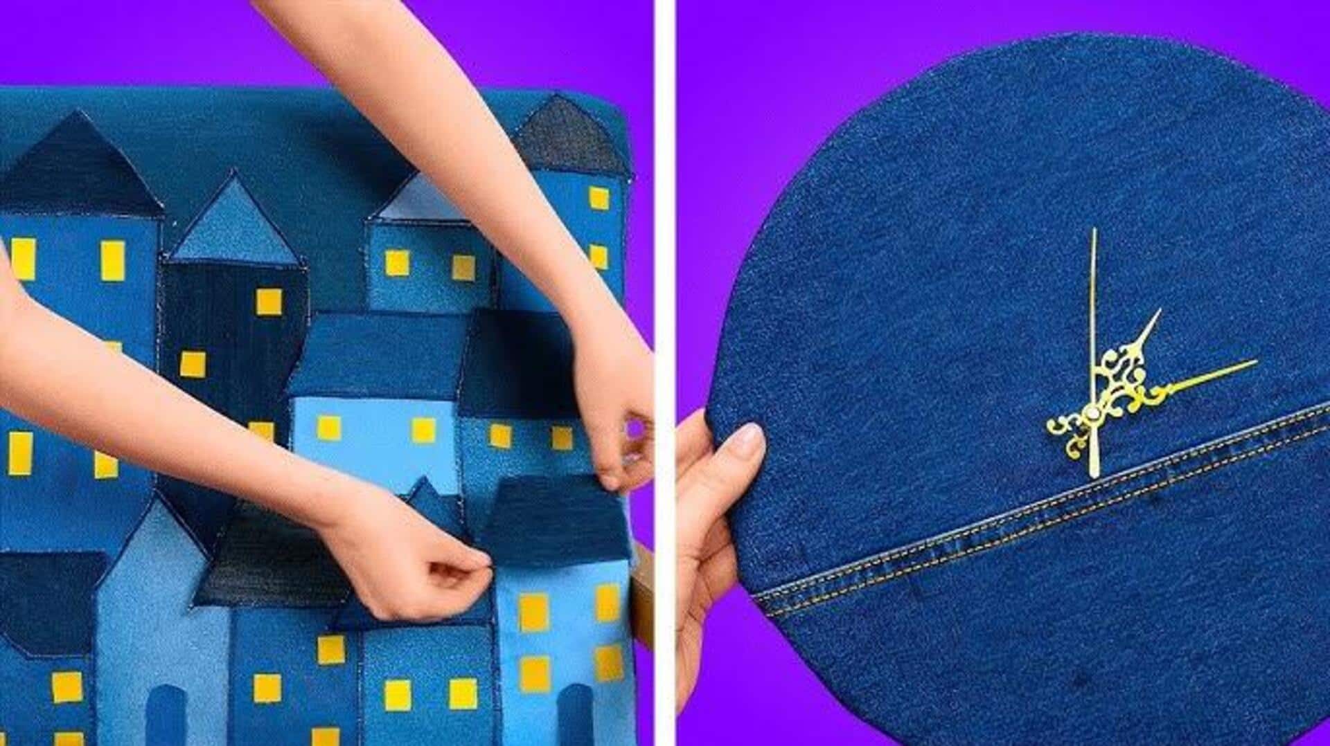 แปลงเสื้อผ้ามือสองเป็นงานศิลป์ตกแต่งบ้านสุดชิค