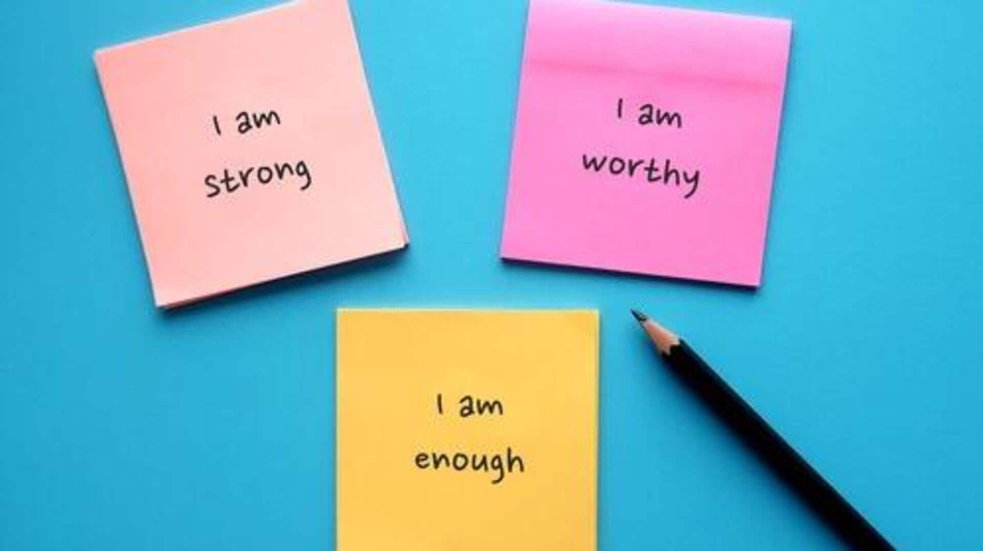 ยกระดับความมั่นใจด้วยการยืนยันตนเองในแต่ละวัน