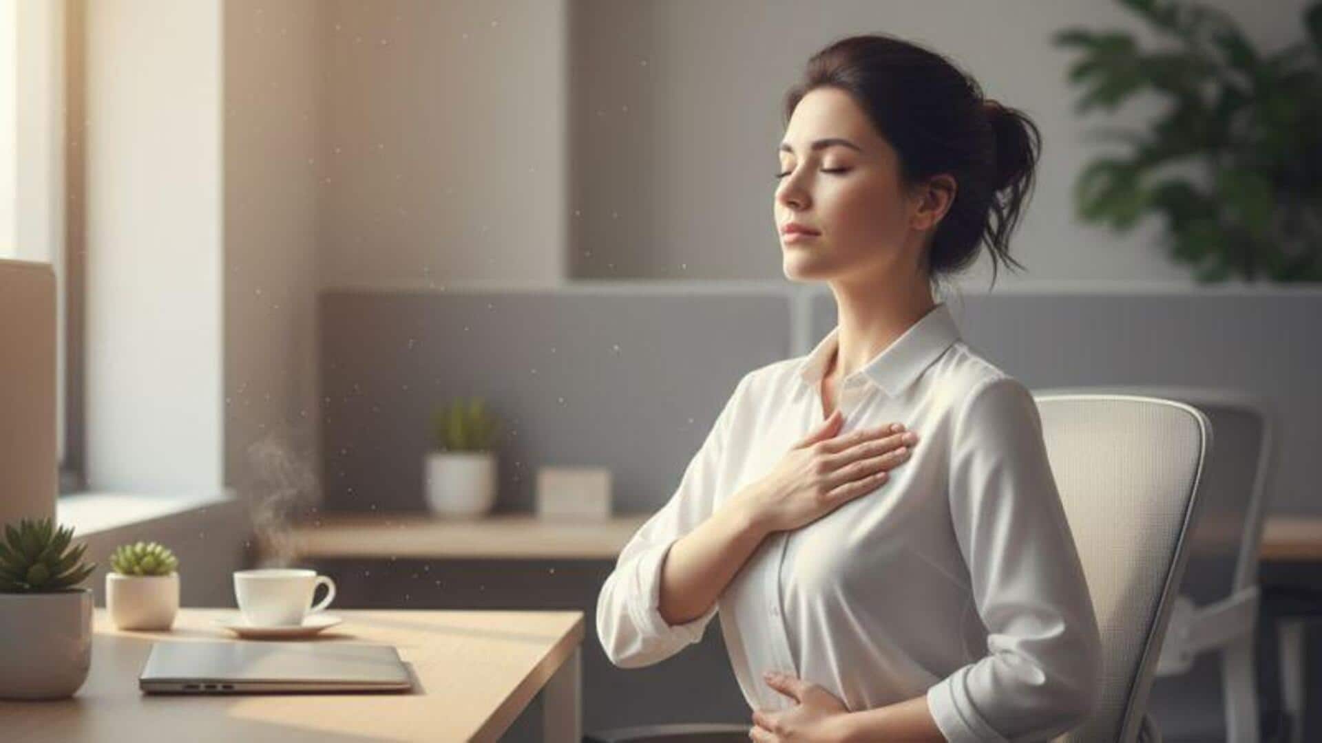 วิธีผ่อนคลายทันทีด้วยการหายใจอย่างมีสติ