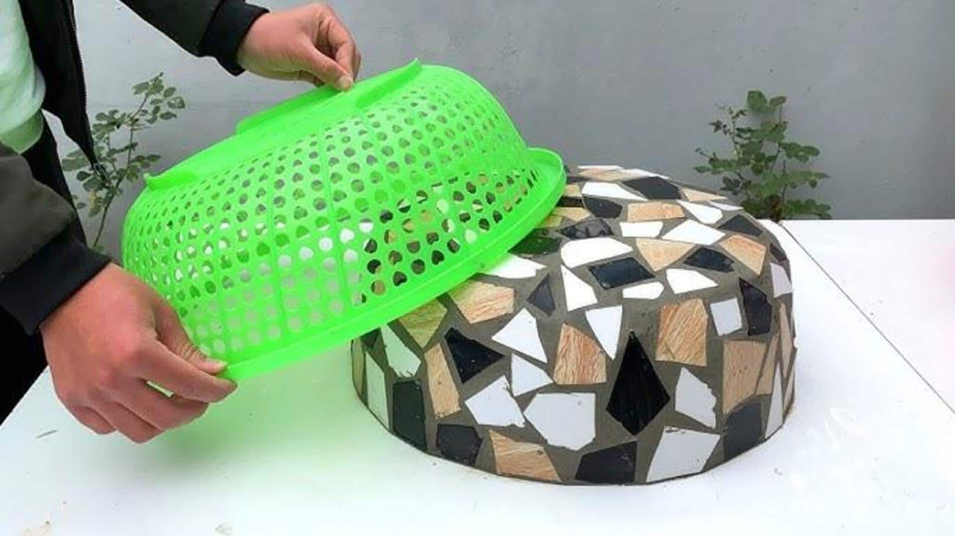 DIY ของแต่งบ้านจากกระเบื้องเซรามิกเก่า งบประหยัดสุดคุ้ม