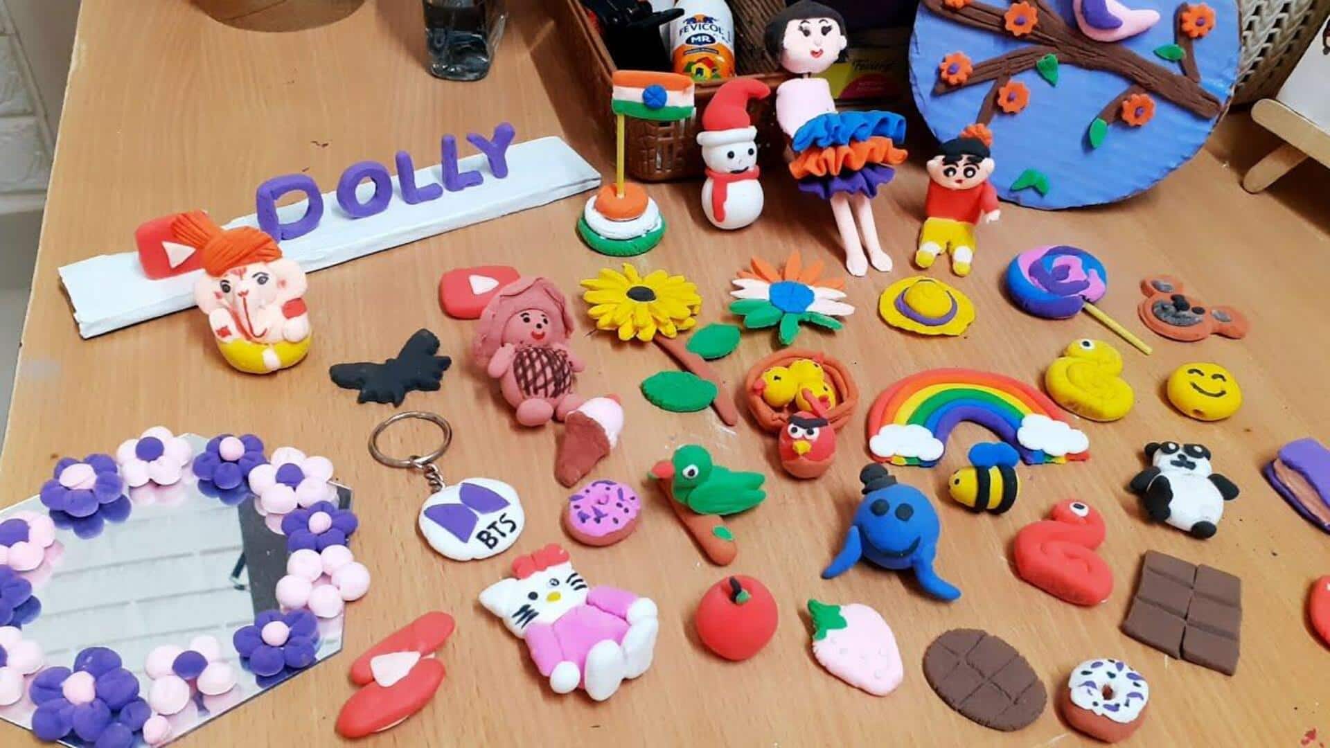 5 วิธีสร้างจินตนาการและความคิดสร้างสรรค์ด้วยดินน้ำมัน