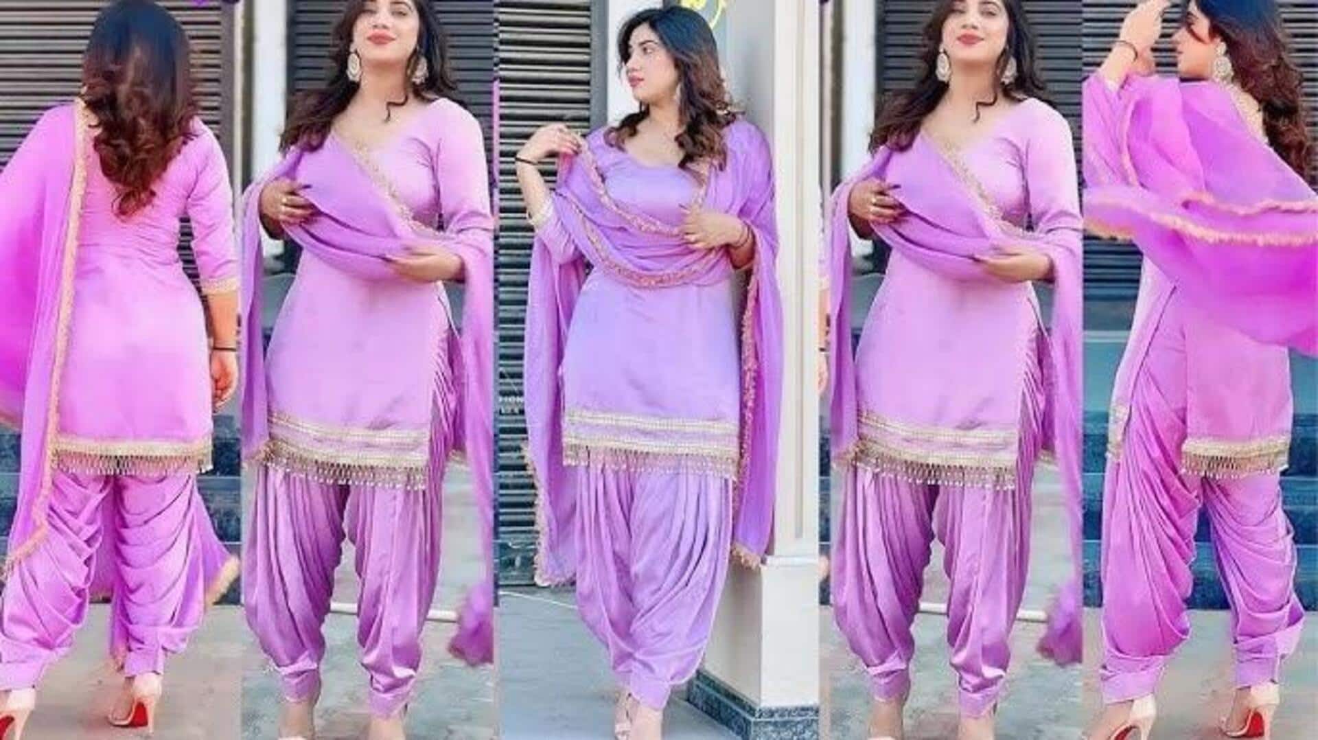 5 สไตล์ที่เข้ากันได้ดีกับกางเกงปาติยาลาพิมพ์ลาย