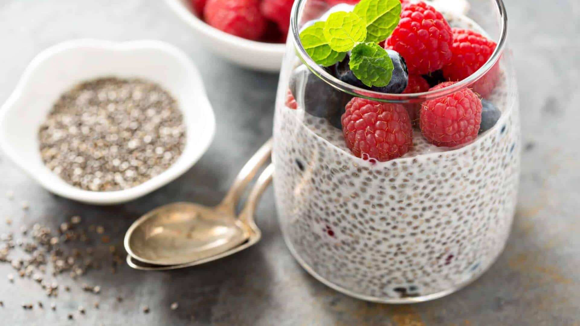 เพิ่มคุณค่ามื้อเช้าด้วยเมล็ดแช่ 5 วิธี