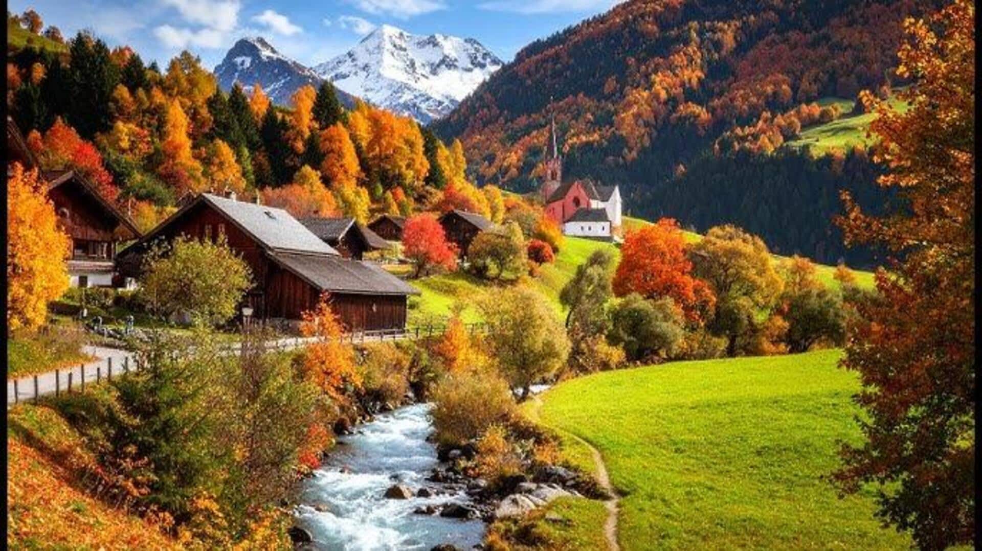 5 หมู่บ้านหุบเขาในสวิตเซอร์แลนด์สำหรับเดินชมสีสันฤดูใบไม้ร่วง