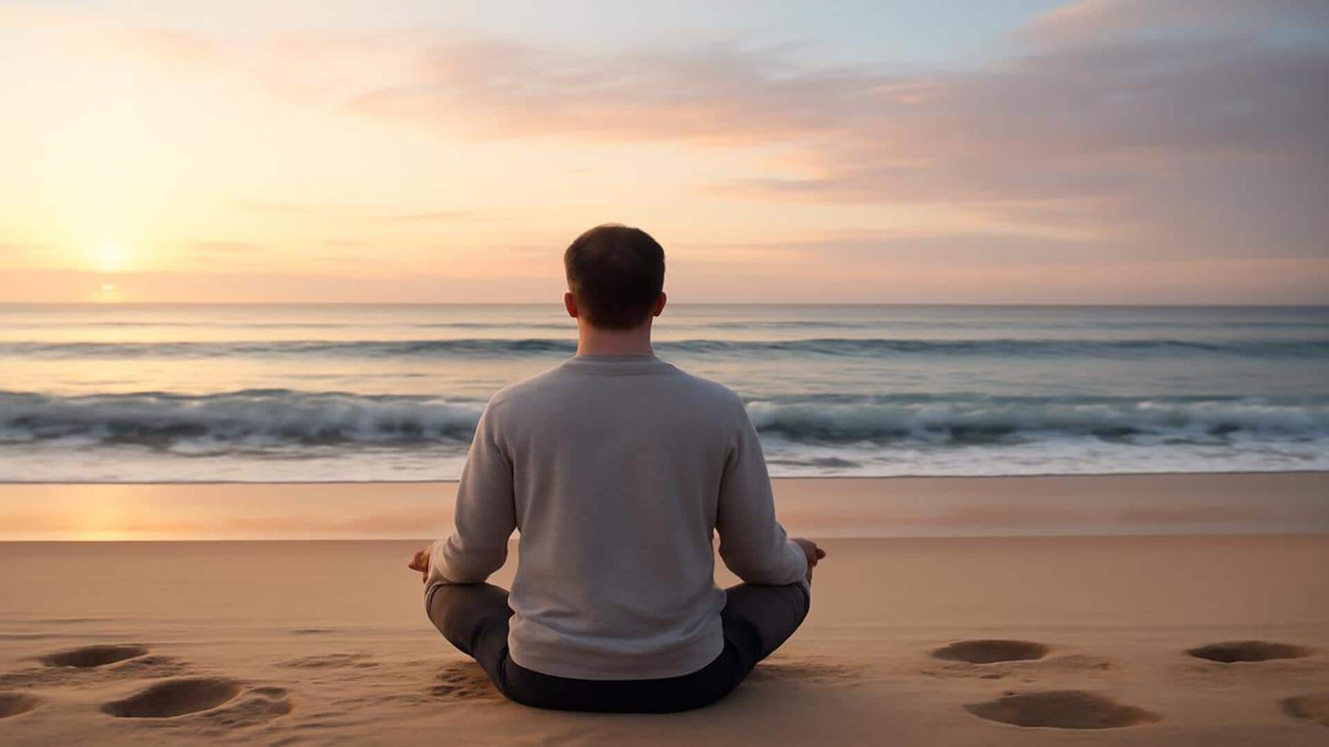 เดินชมพระอาทิตย์ตก 5 นาทีทุกวันเพื่อฝึกการไตร่ตรองอย่างมีสติ