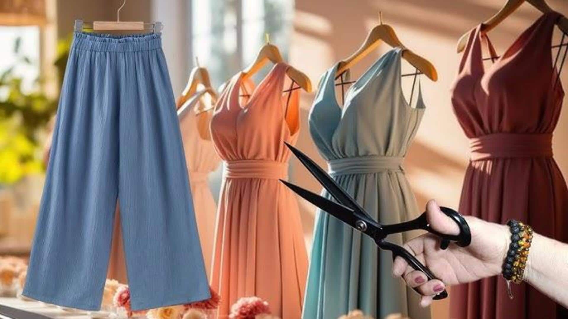 รีไซเคิลเสื้อผ้าเก่าให้กลายเป็นแฟชั่นสุดชิค 