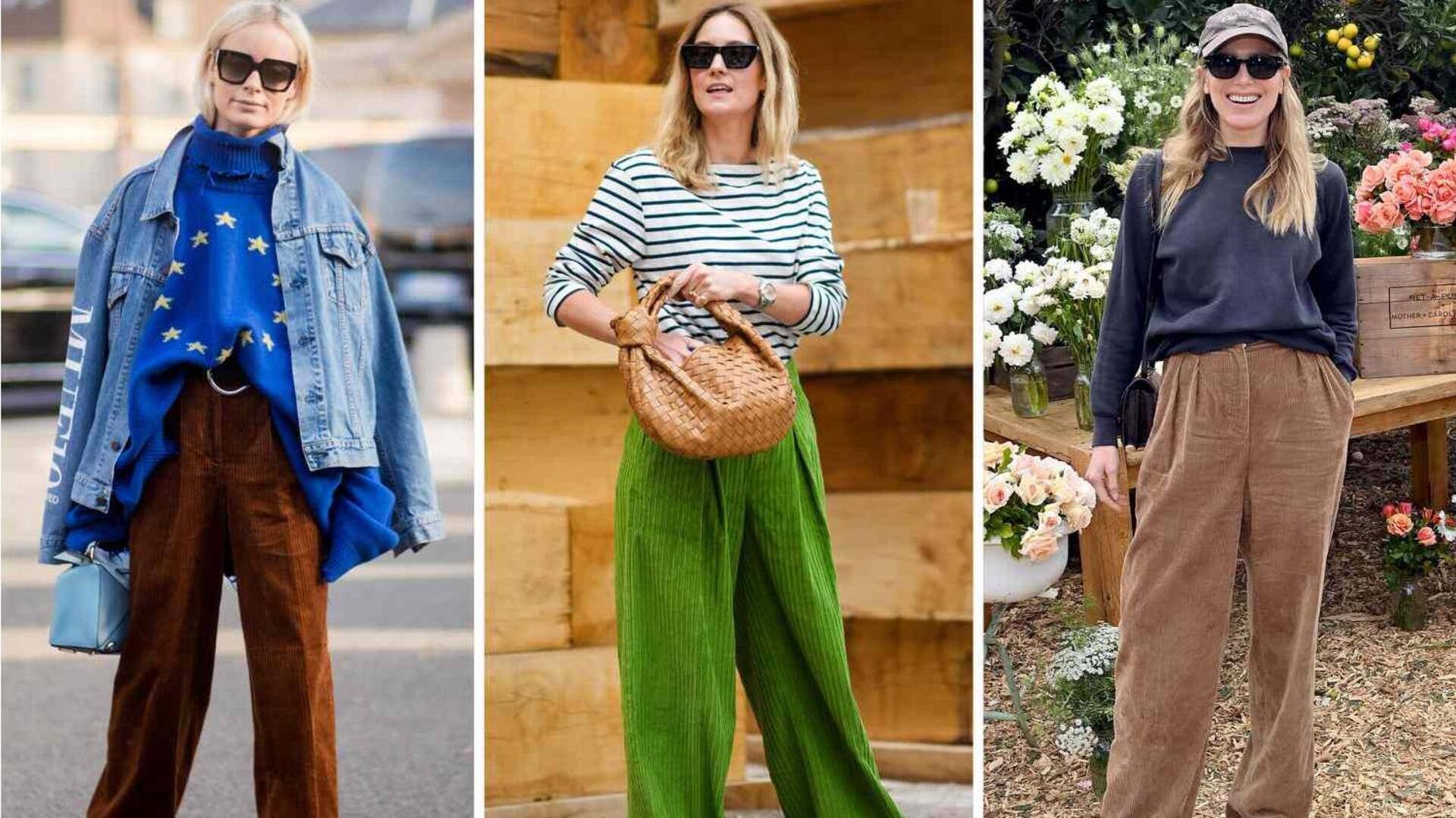 5 สไตล์แมทช์กางเกงผ้าลูกฟูกให้ดูดีมีสไตล์